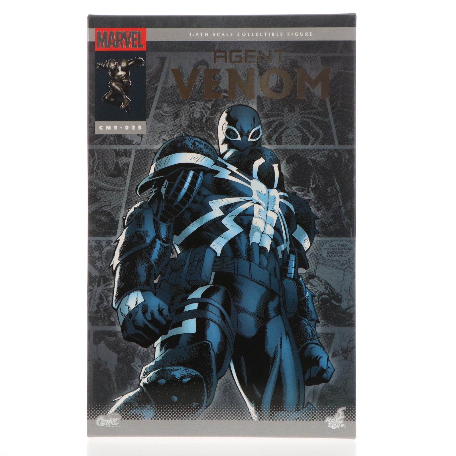 【中古即納】[FIG] コミック・マスターピース エージェント・ヴェノム マーベル・コミック 1/6 完成品 可動フィギュア(CM#025) ホットトイズ(20260331)