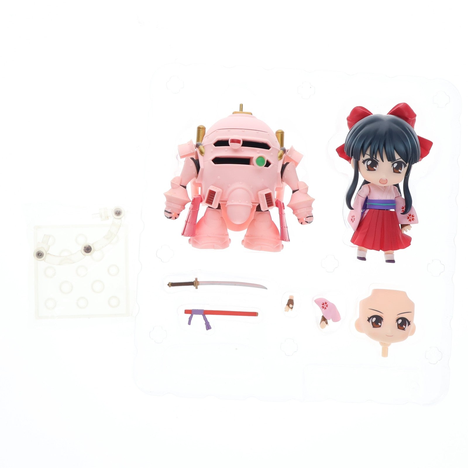 【中古即納】[FIG] ねんどろいど 235 真宮寺さくら&光武セット(しんぐうじさくら&こうぶ) サクラ大戦 完成品 可動フィギュア グッドスマイルカンパニー(20120831)