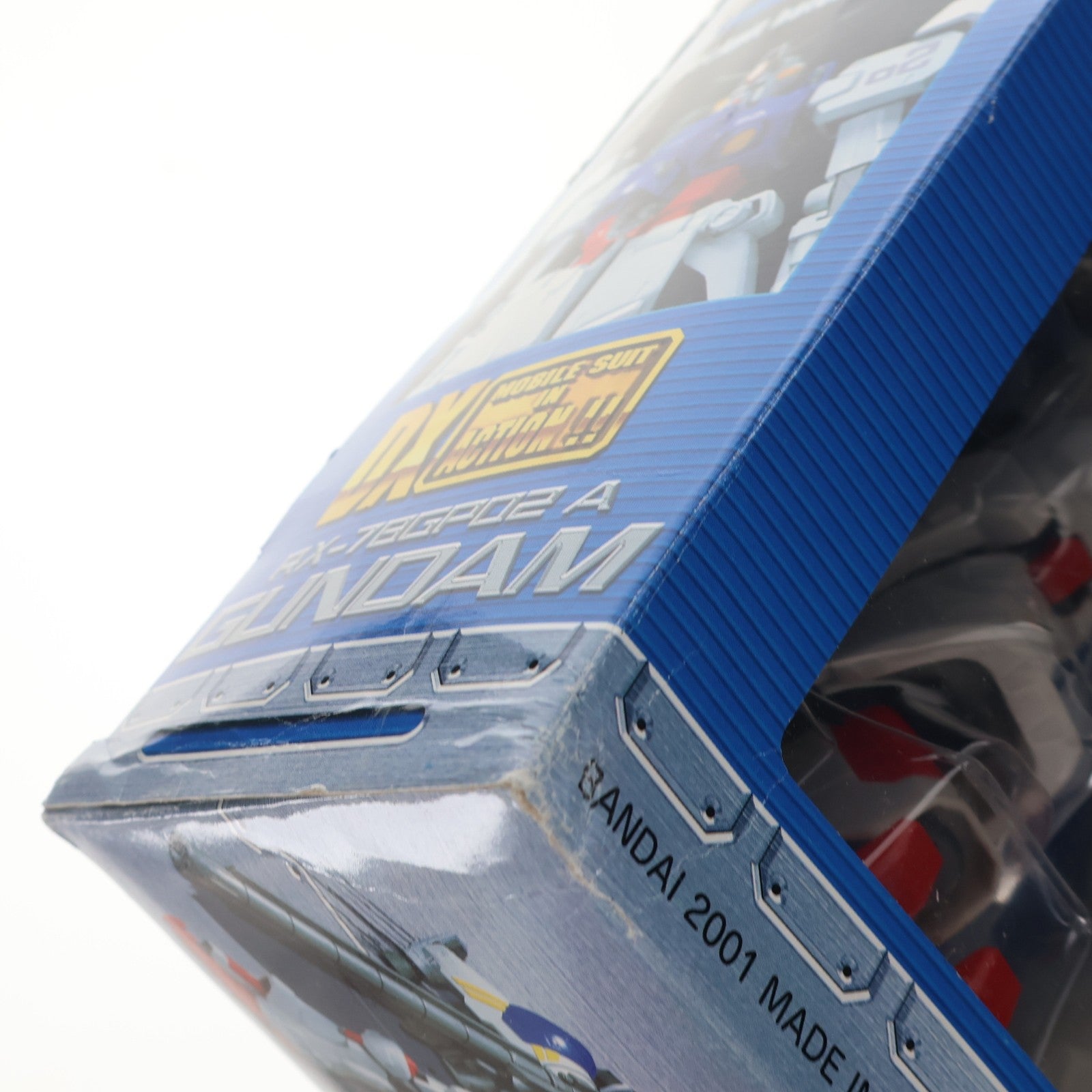 【中古即納】[FIG] DX MS IN ACTION!!(デラックス・モビルスーツ・イン・アクション) RX-78GP02A ガンダム試作2号機 機動戦士ガンダム0083 STARDUST MEMORY 完成品 可動フィギュア バンダイ(20011231)