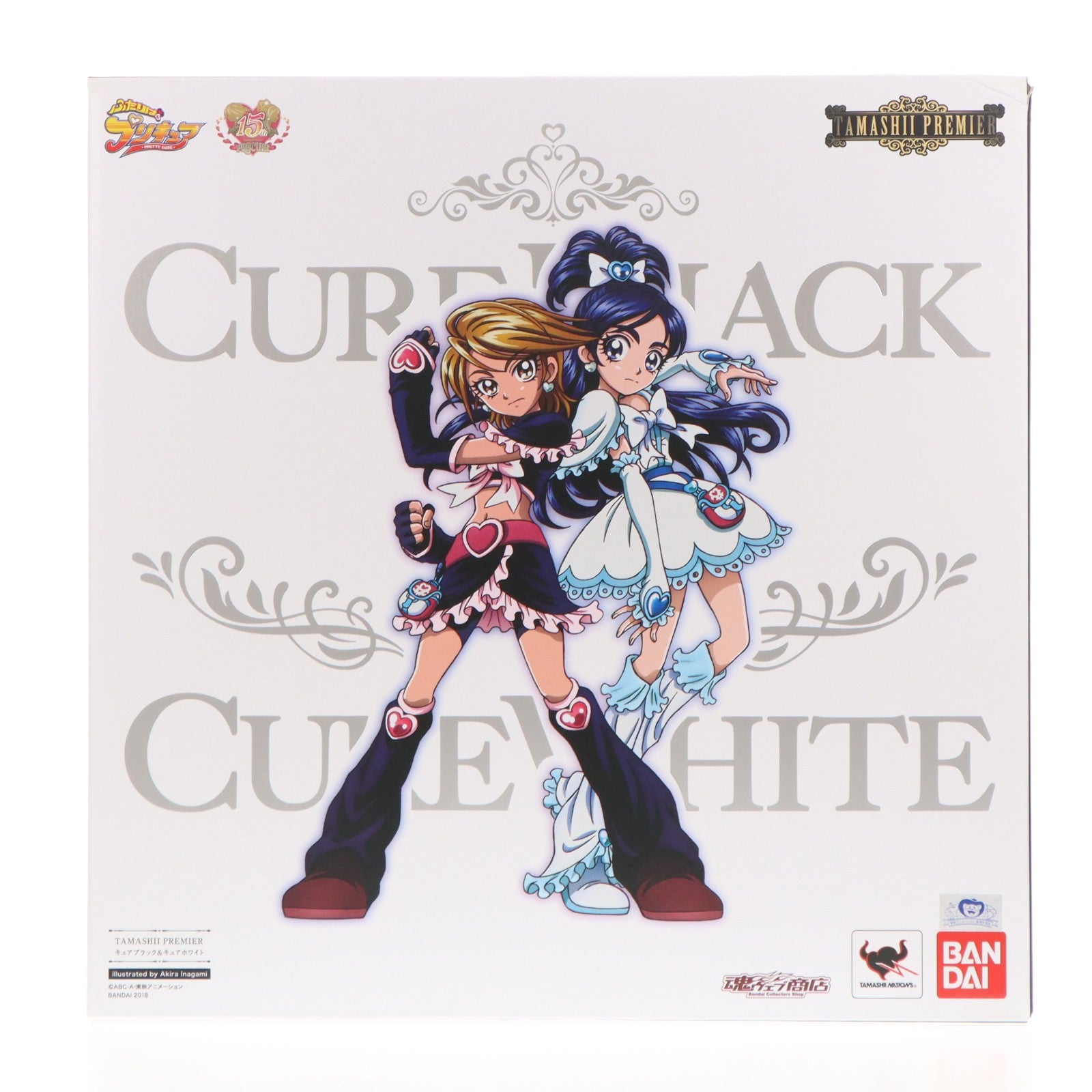 【中古即納】[FIG] 魂ウェブ商店限定 TAMASHII PREMIER キュアブラック&キュアホワイト ふたりはプリキュア 完成品 フィギュア バンダイ(20180831)