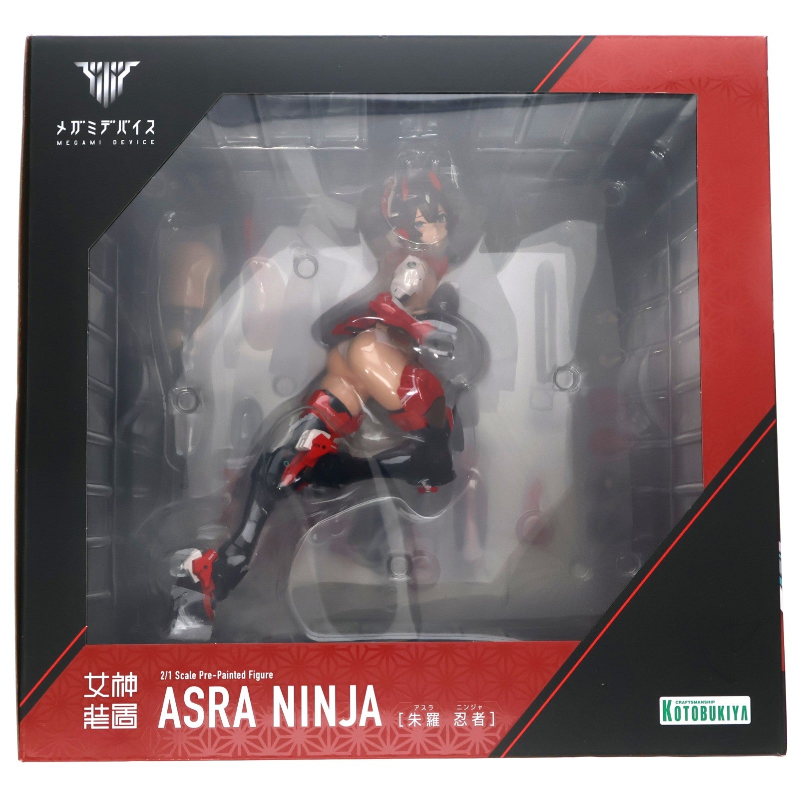 【中古即納】[FIG] メガミデバイス 朱羅(あすら) 忍者 2/1 完成品 フィギュア(PP956) コトブキヤ(20230124)