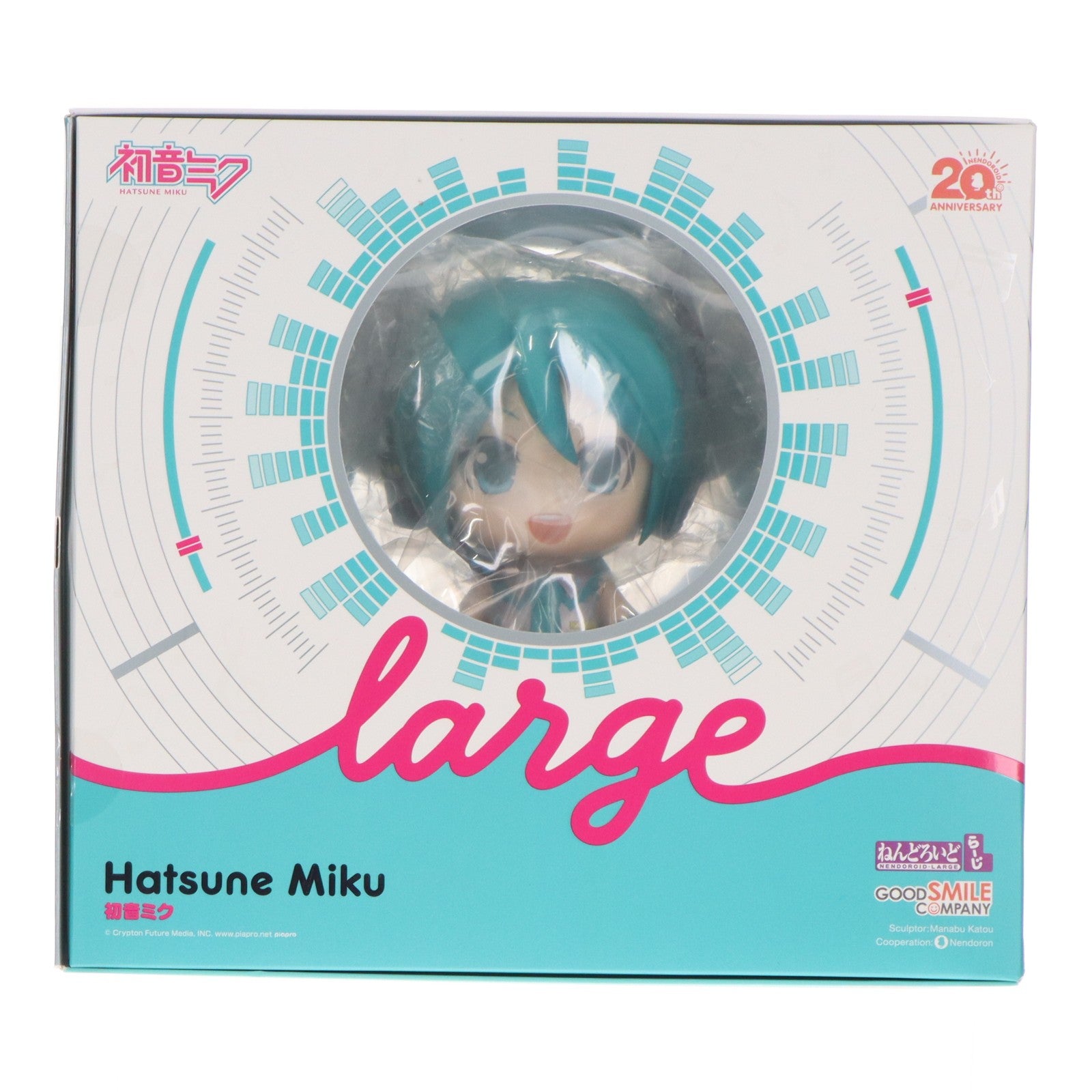 【中古即納】[FIG] ねんどろいどらーじ 初音ミク キャラクター・ボーカル・シリーズ 01 初音ミク 完成品 可動フィギュア スマイルフェス2025&グッドスマイルカンパニー公式ショップ&一部店舗限定 グッドスマイルカンパニー(20250614)
