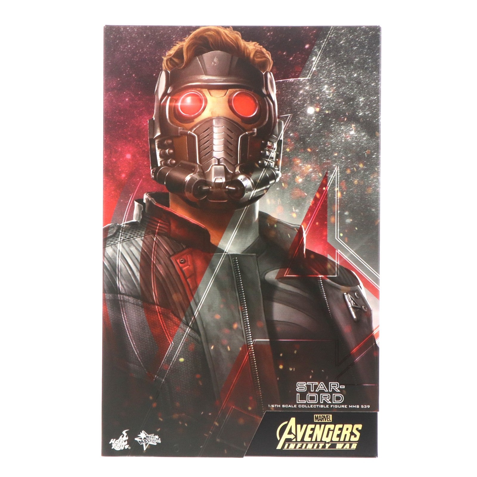 【中古即納】[FIG] ムービー・マスターピース スター・ロード 1/6 アクションフィギュア アベンジャーズ/インフィニティ・ウォー 完成品 可動フィギュア(MMS539) ホットトイズ(20200919)