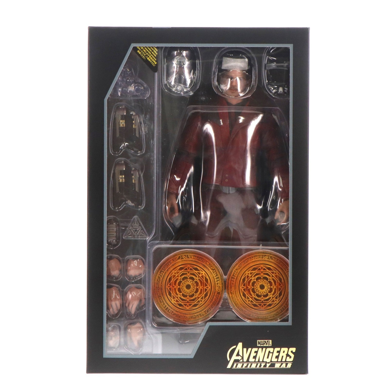 【中古即納】[FIG] ムービー・マスターピース スター・ロード 1/6 アクションフィギュア アベンジャーズ/インフィニティ・ウォー 完成品 可動フィギュア(MMS539) ホットトイズ(20200919)