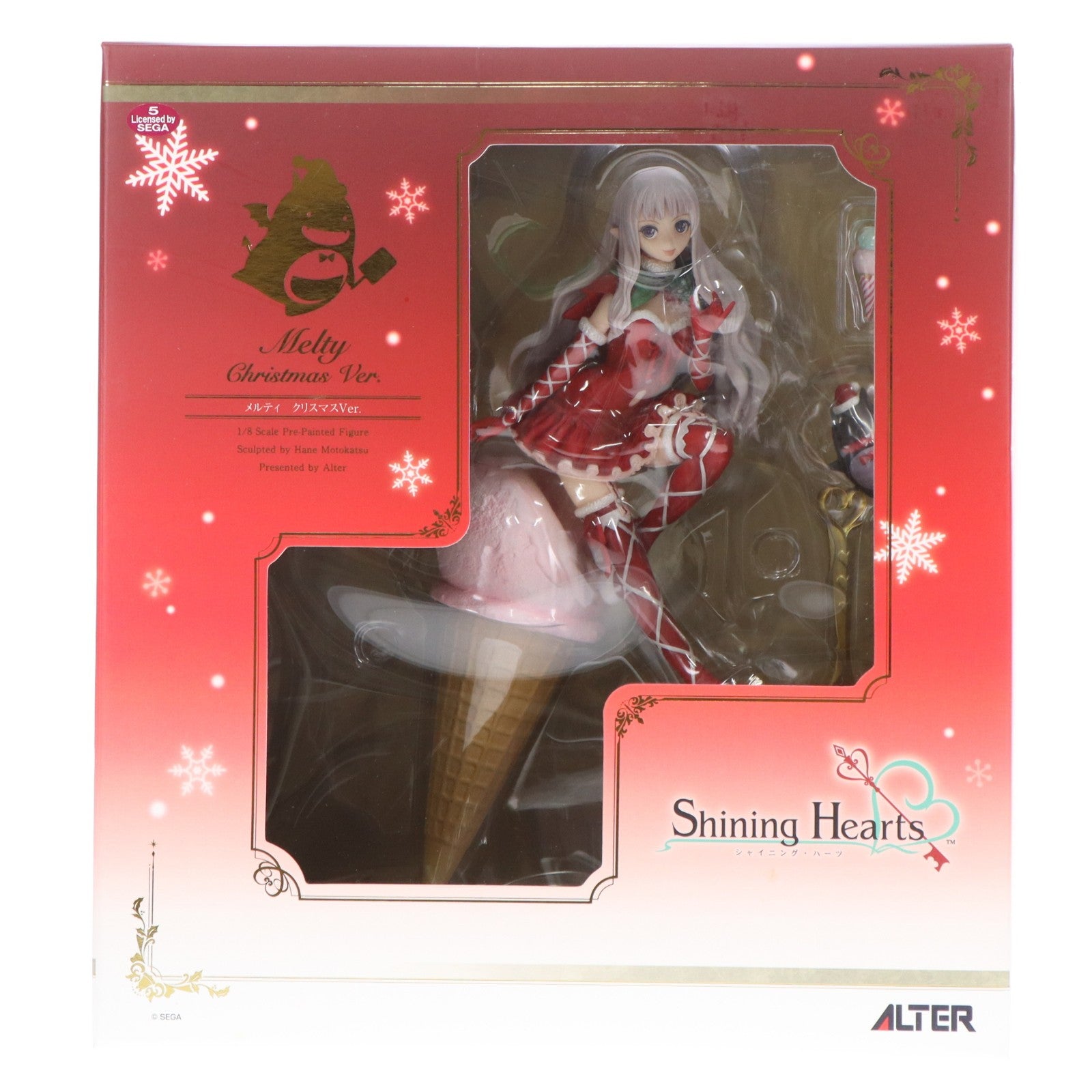 【中古即納】[FIG] メルティ クリスマスVer. シャイニング・ハーツ 1/8 完成品 フィギュア アルター(20131222)