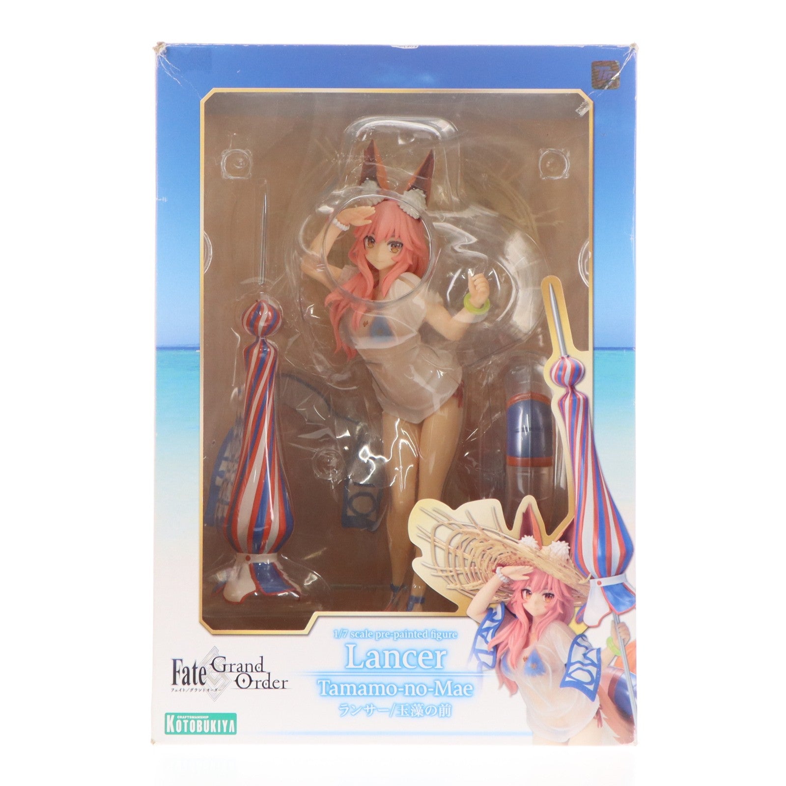 【中古即納】[FIG] ランサー/玉藻の前(たまものまえ) Fate/Grand Order(フェイト/グランドオーダー) 1/7 完成品 フィギュア(PP687) コトブキヤ(20190728)