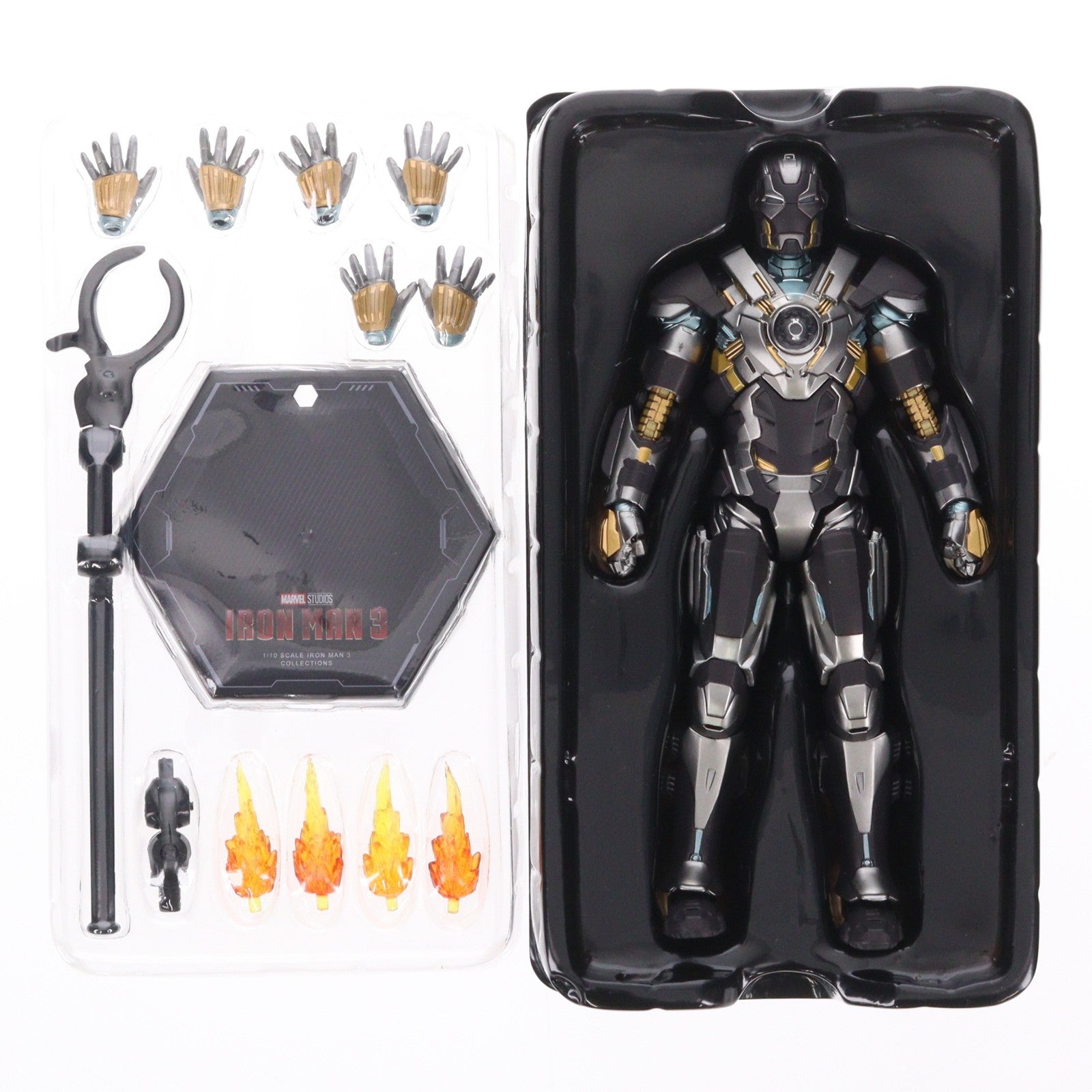 【中古即納】[FIG] アイアンマン・マーク24(タンク) アイアンマン3 1/10 完成品 アクションフィギュア(1906-24) ZD Toys(Zhong Dong Toys)(20241031)