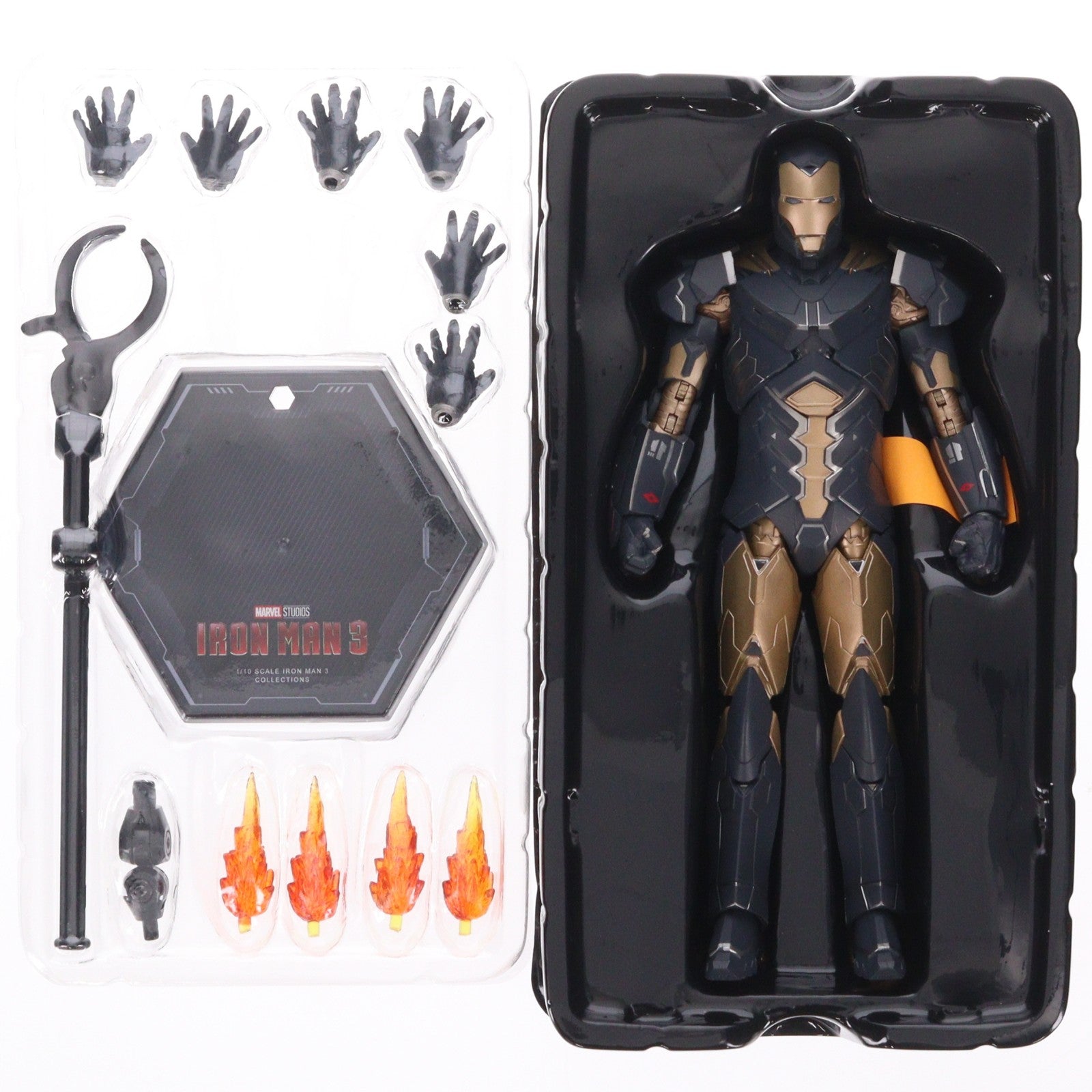 【中古即納】[FIG] アイアンマン・マーク15(スニーキー) アイアンマン3 1/10 完成品 アクションフィギュア(1906-15) ZD Toys(Zhong Dong Toys)(20210131)