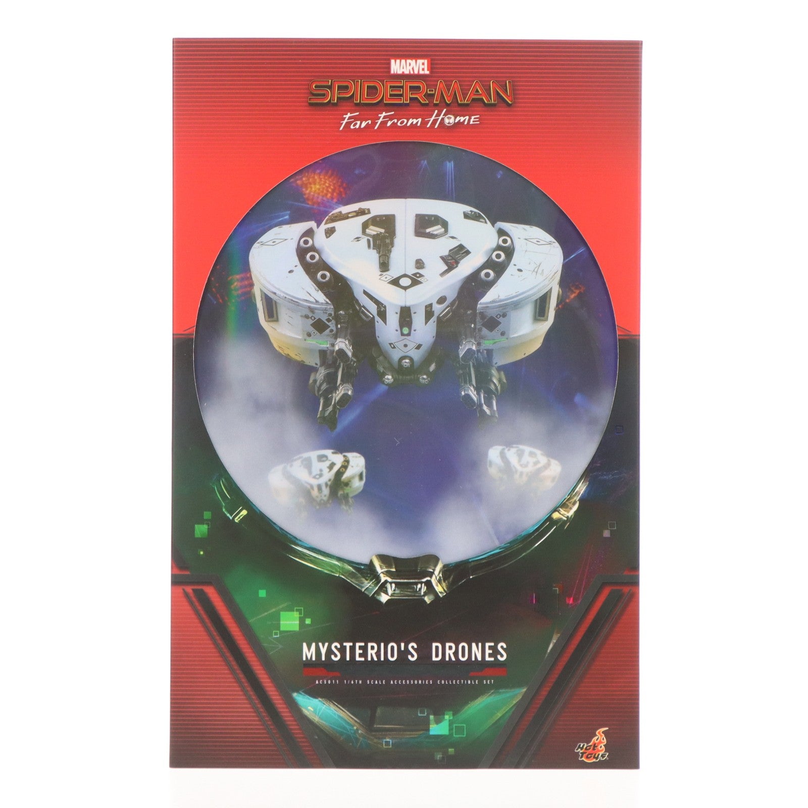 【中古即納】[FIG] ホットトイズ・アクセサリー・コレクション ミステリオ・ドローンセット スパイダーマン:ファー・フロム・ホーム 1/6 フィギュア用アクセサリ(ACS#011) ホットトイズ(20210609)