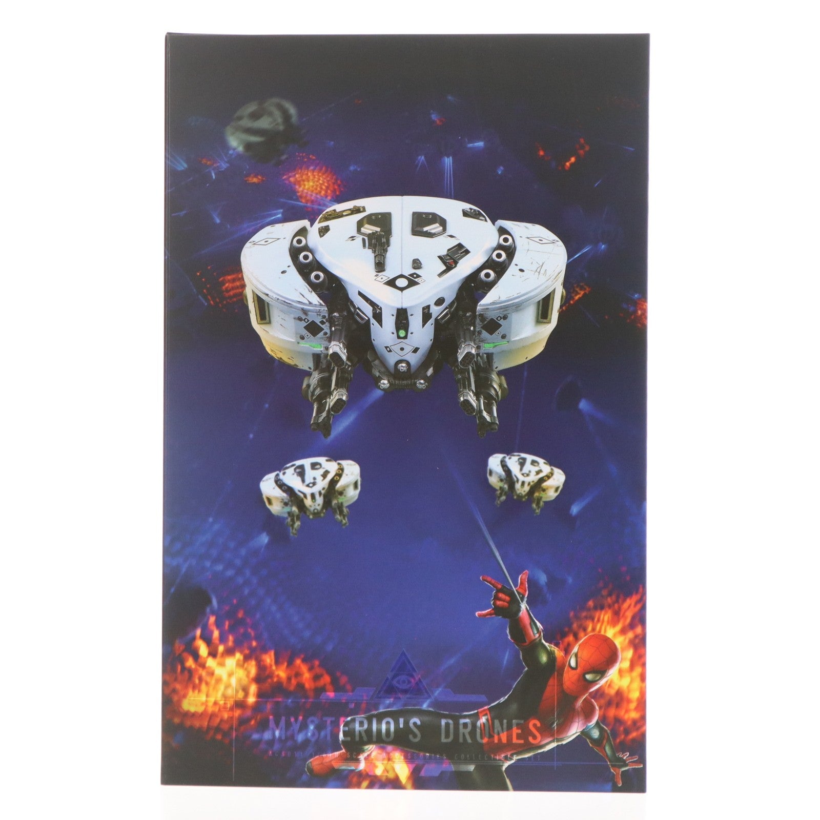 【中古即納】[FIG] ホットトイズ・アクセサリー・コレクション ミステリオ・ドローンセット スパイダーマン:ファー・フロム・ホーム 1/6 フィギュア用アクセサリ(ACS#011) ホットトイズ(20210609)