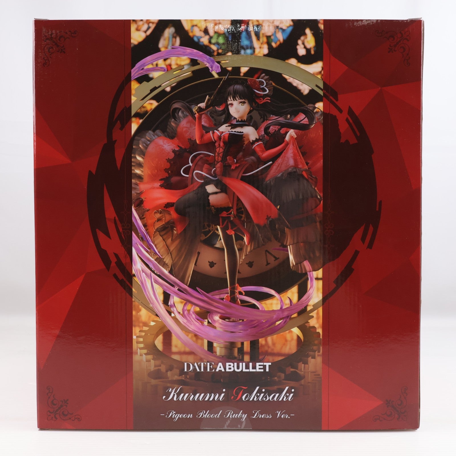 【中古即納】[FIG] 公式通販&Amazon限定特典 SHIBUYA SCRAMBLE FIGURE 時崎狂三(ときさくくるみ) - Pigeon Blood Ruby Dress Ver. - デート・ア・バレット 1/7 完成品 フィギュア eStream/アルファサテライト(20211130)