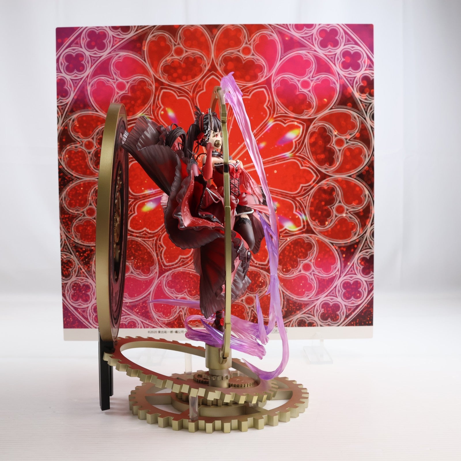 【中古即納】[FIG] 公式通販&Amazon限定特典 SHIBUYA SCRAMBLE FIGURE 時崎狂三(ときさくくるみ) - Pigeon Blood Ruby Dress Ver. - デート・ア・バレット 1/7 完成品 フィギュア eStream/アルファサテライト(20211130)