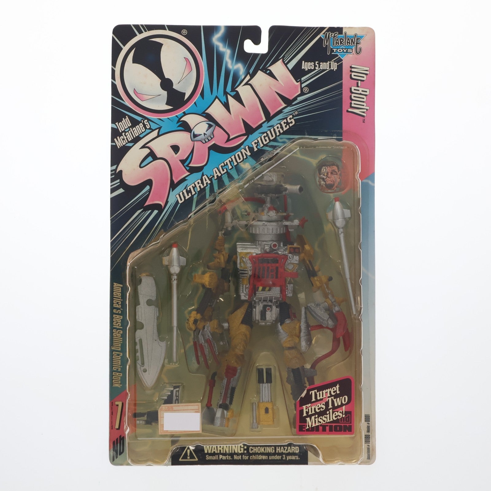 【中古即納】[FIG] スポーン・ウルトラ・アクションフィギュア シリーズ7 ノーバディ リペイント版 SPAWN 完成品 可動フィギュア マクファーレン・トイズ(19991231)