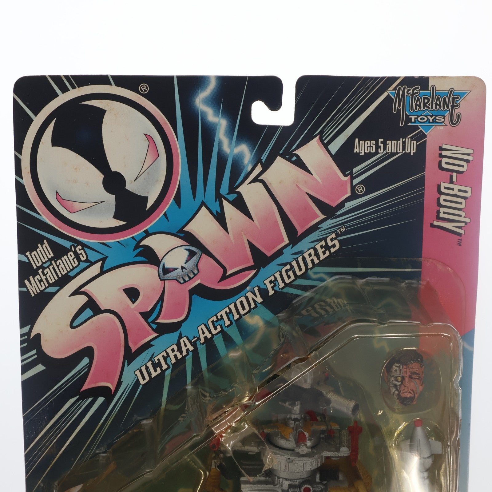 【中古即納】[FIG] スポーン・ウルトラ・アクションフィギュア シリーズ7 ノーバディ リペイント版 SPAWN 完成品 可動フィギュア マクファーレン・トイズ(19991231)