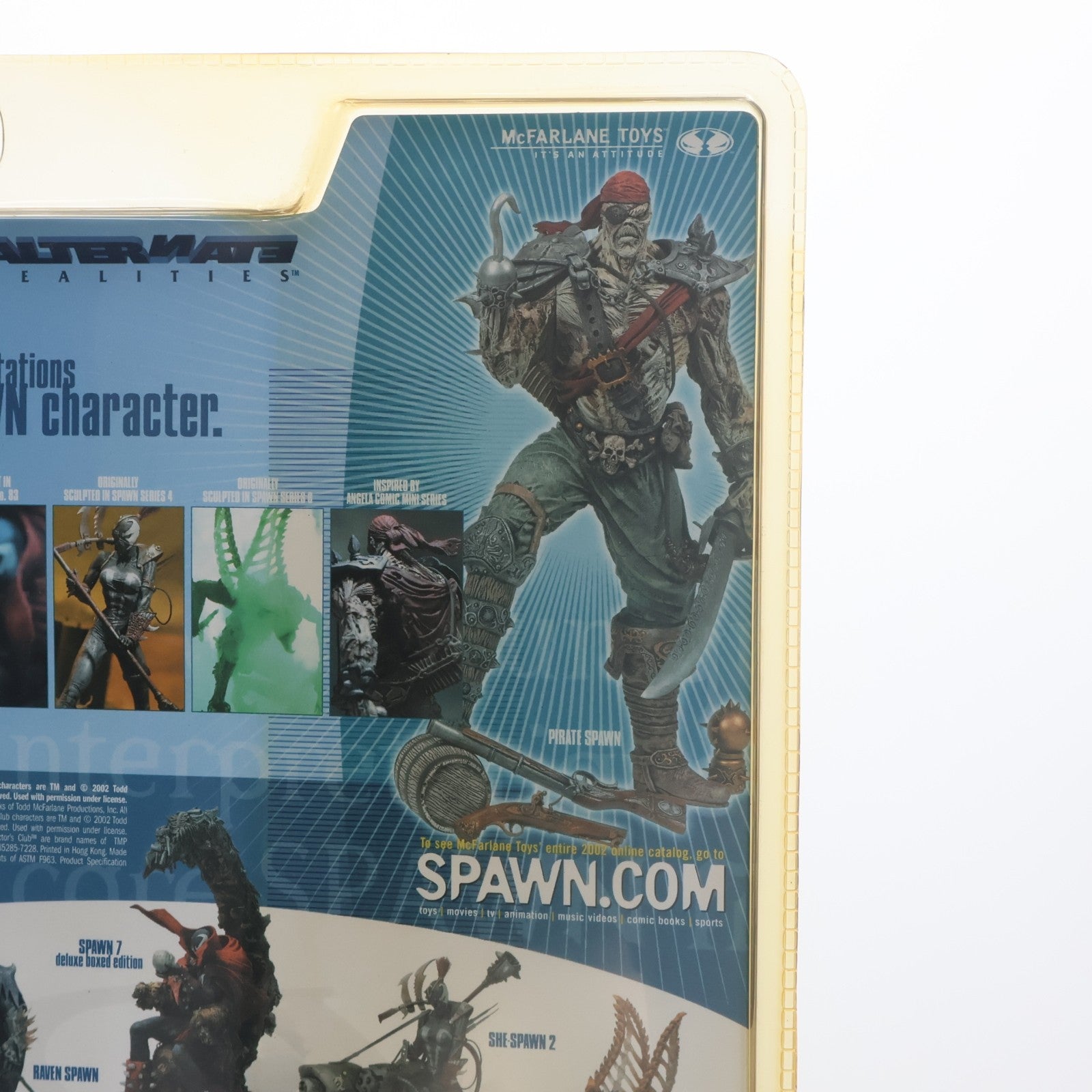 【中古即納】[FIG] スポーン・ウルトラ・アクションフィギュア シリーズ21 SPAWN ALTERNATE REALITIES パイレット・スポーン 完成品 可動フィギュア マクファーレン・トイズ(19991231)