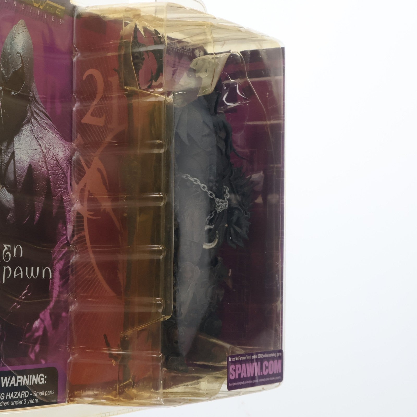 【中古即納】[FIG] スポーン・ウルトラ・アクションフィギュア シリーズ21 SPAWN ALTERNATE REALITIES レイヴン・スポーン 完成品 可動フィギュア マクファーレン・トイズ(19991231)