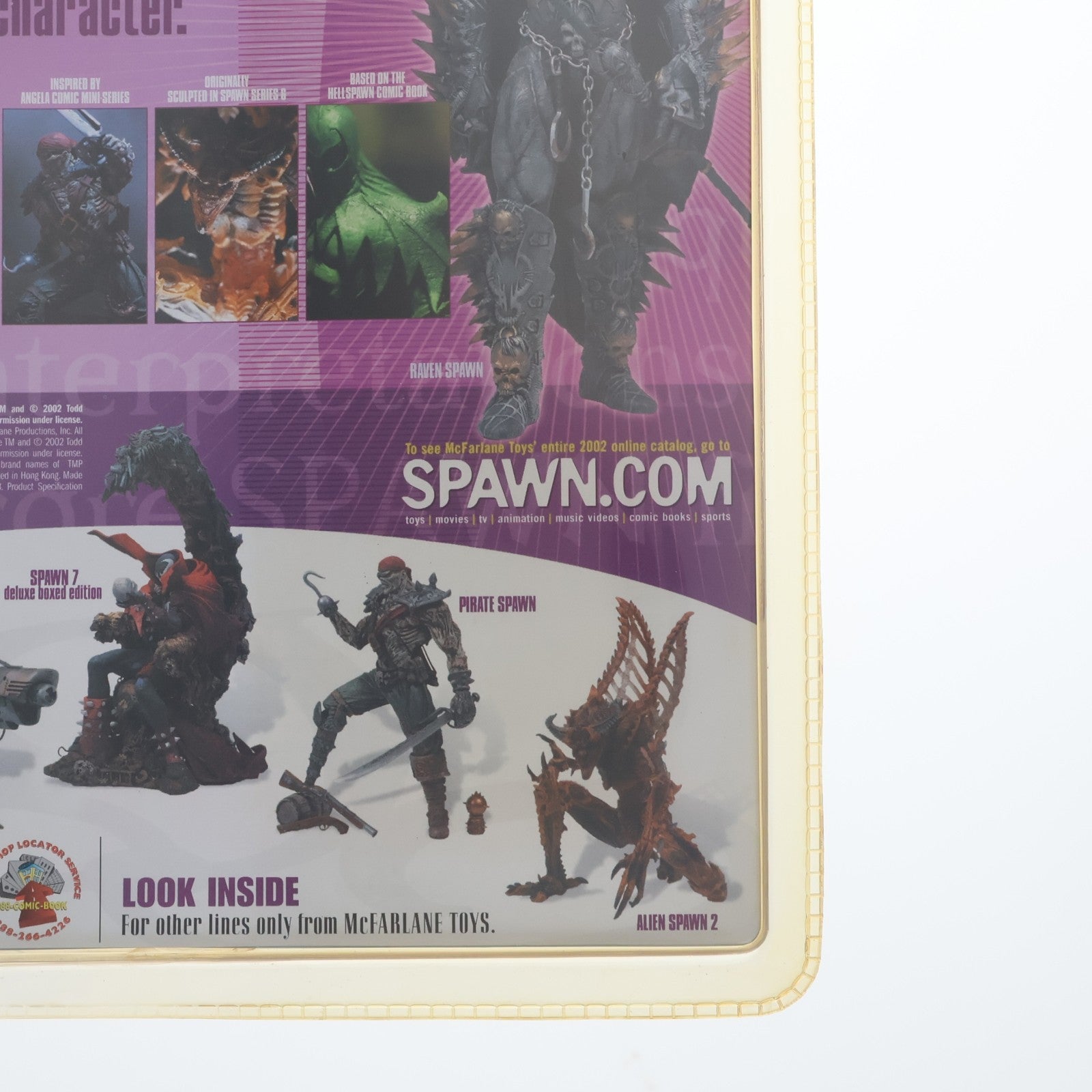 【中古即納】[FIG] スポーン・ウルトラ・アクションフィギュア シリーズ21 SPAWN ALTERNATE REALITIES レイヴン・スポーン 完成品 可動フィギュア マクファーレン・トイズ(19991231)