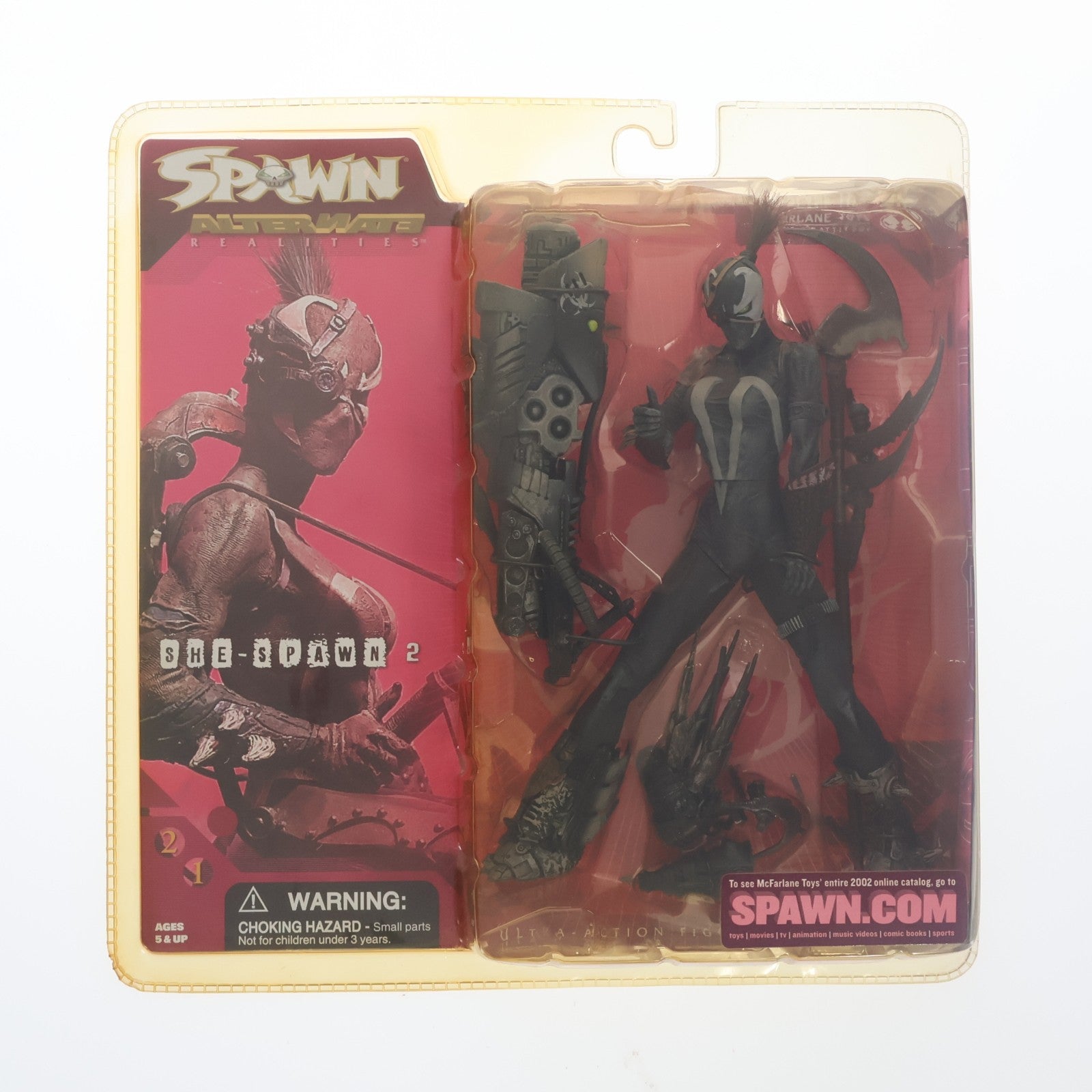 【中古即納】[FIG] スポーン・ウルトラ・アクションフィギュア シリーズ21 SPAWN ALTERNATE REALITIES シー・スポーン 完成品 可動フィギュア マクファーレン・トイズ(19991231)