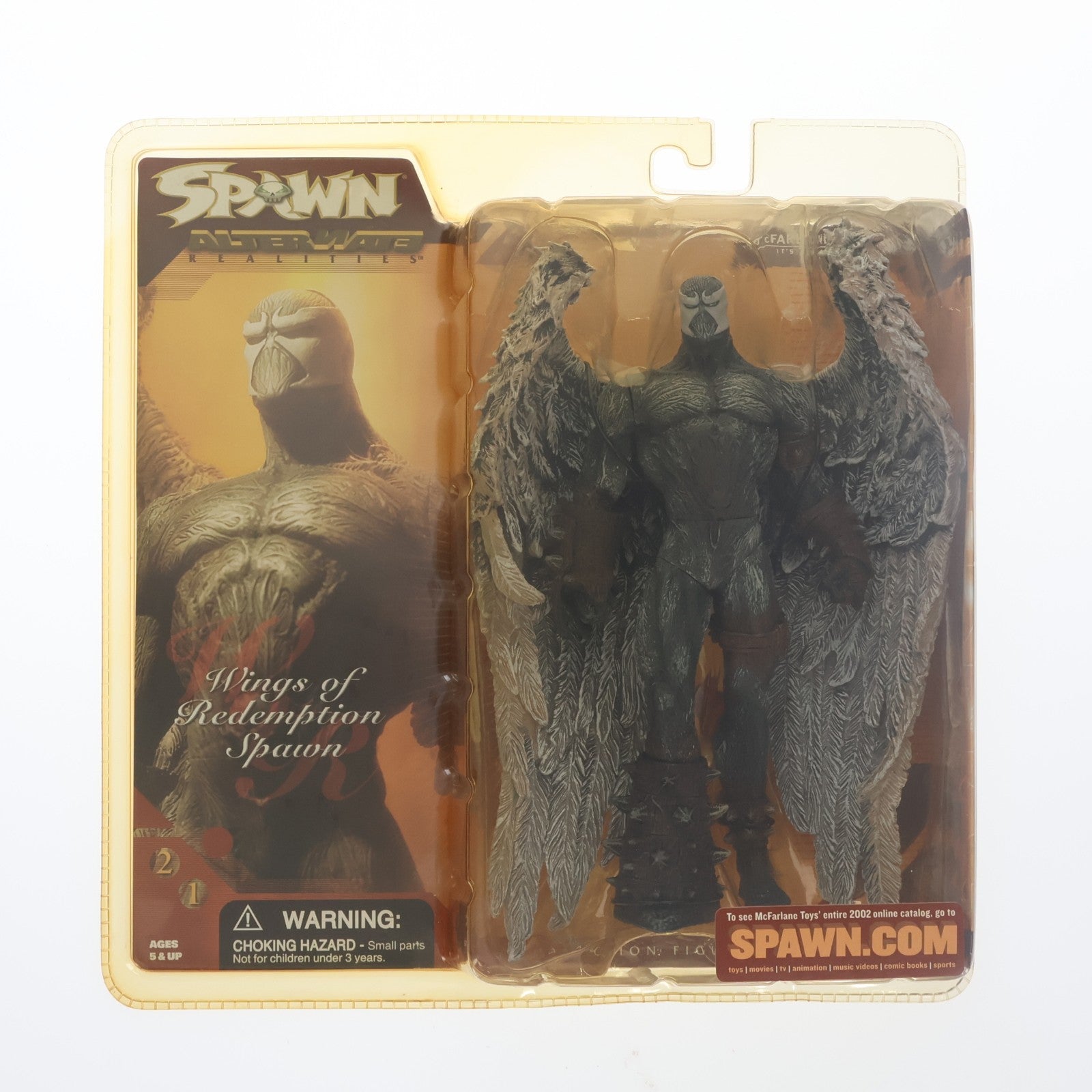 【中古即納】[FIG] スポーン・ウルトラ・アクションフィギュア シリーズ21 SPAWN ALTERNATE REALITIES ウイングス オブ リデンプション・スポーン 完成品 可動フィギュア マクファーレン・トイズ(19991231)