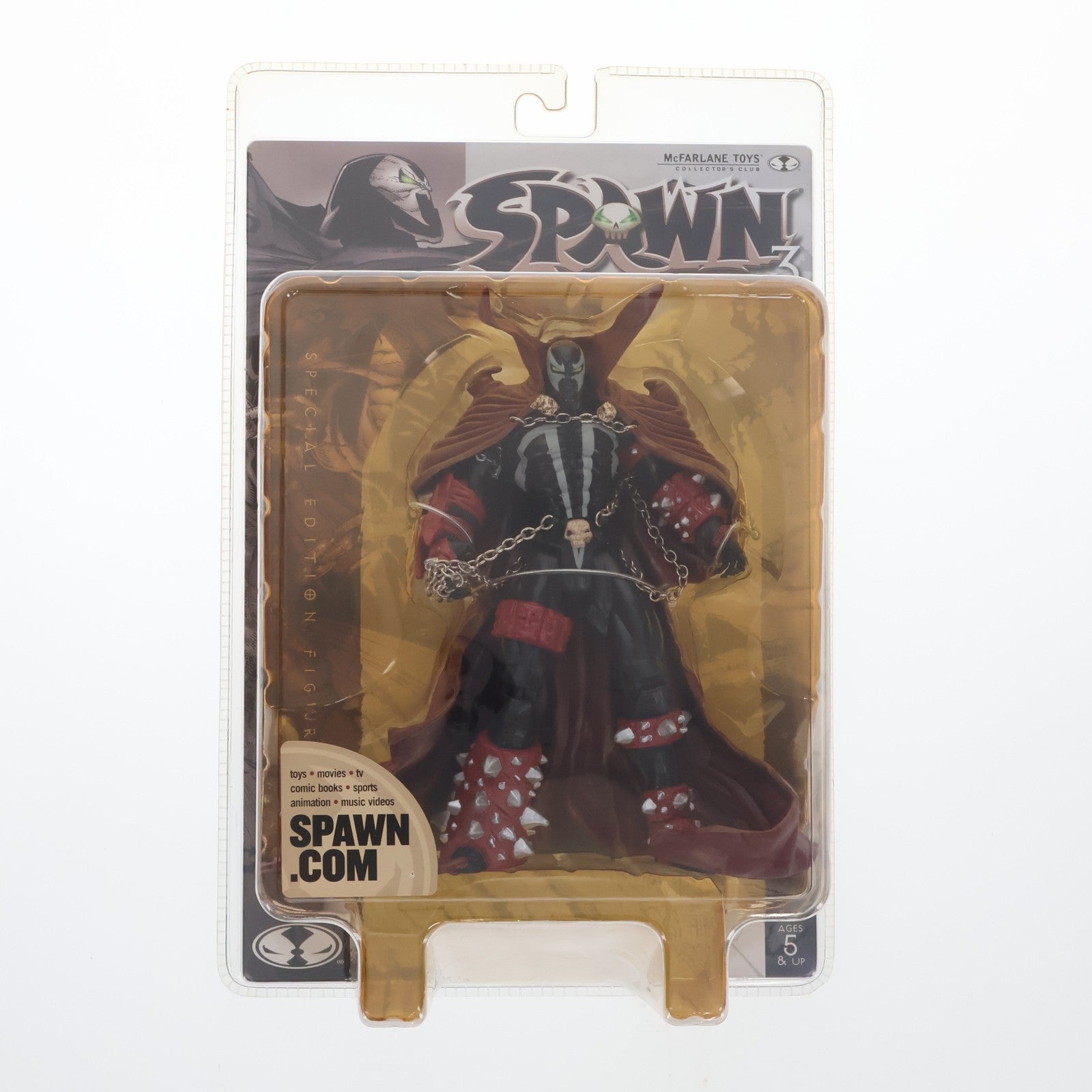 【中古即納】[FIG] MTCC限定 スポーン・ウルトラ・アクションフィギュア シリーズ7 SPAWN SPECIAL EDITION スポーン3 リペイント版 完成品 可動フィギュア マクファーレン・トイズ(19991231)