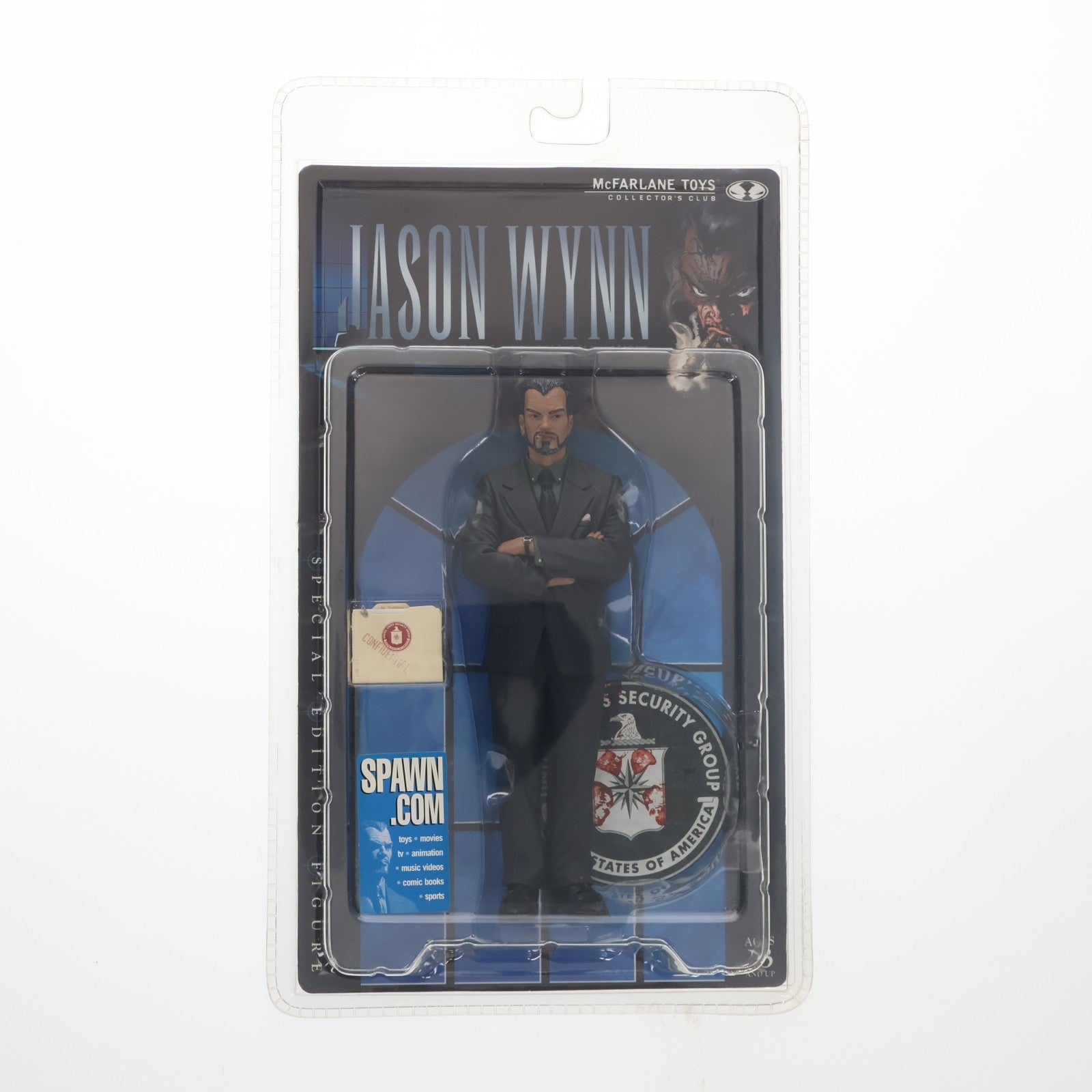 【中古即納】[FIG] スポーン・ウルトラ・アクションフィギュア SPAWN COLLECTOR'S CLUB スペシャルエディション ジェイソン・ウィン 完成品 可動フィギュア マクファーレン・トイズ(19991231)
