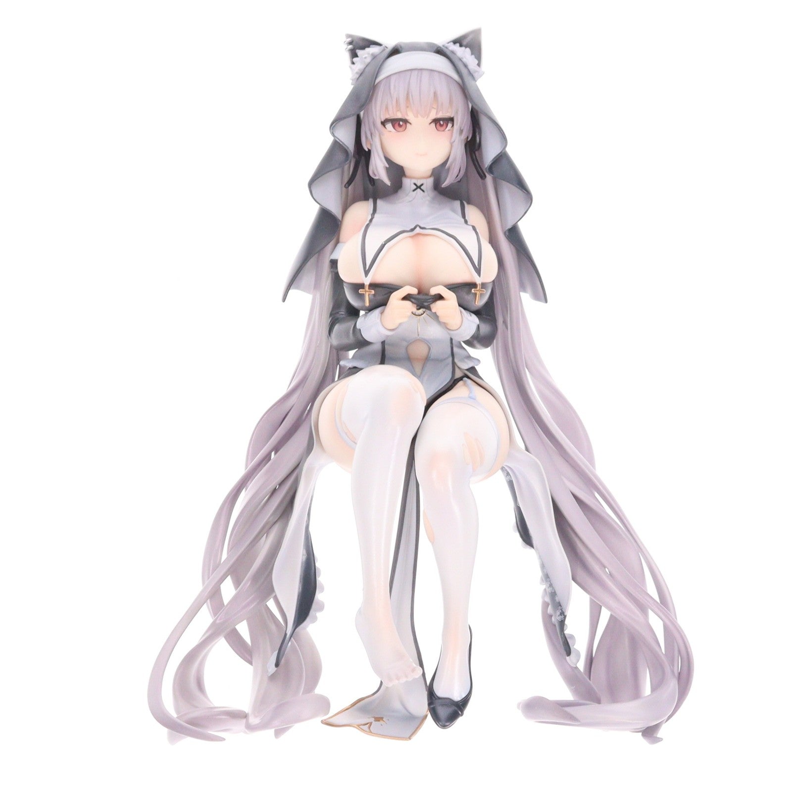 【中古即納】[FIG] カード&アクリルスタンド付属 アルヴィナちゃん シスターver. GuLucoオリジナルキャラクター 1/7 完成品 フィギュア グッドスマイルカンパニー公式ショップ&一部店舗限定 Solarain(ソラレーン)(20250427)