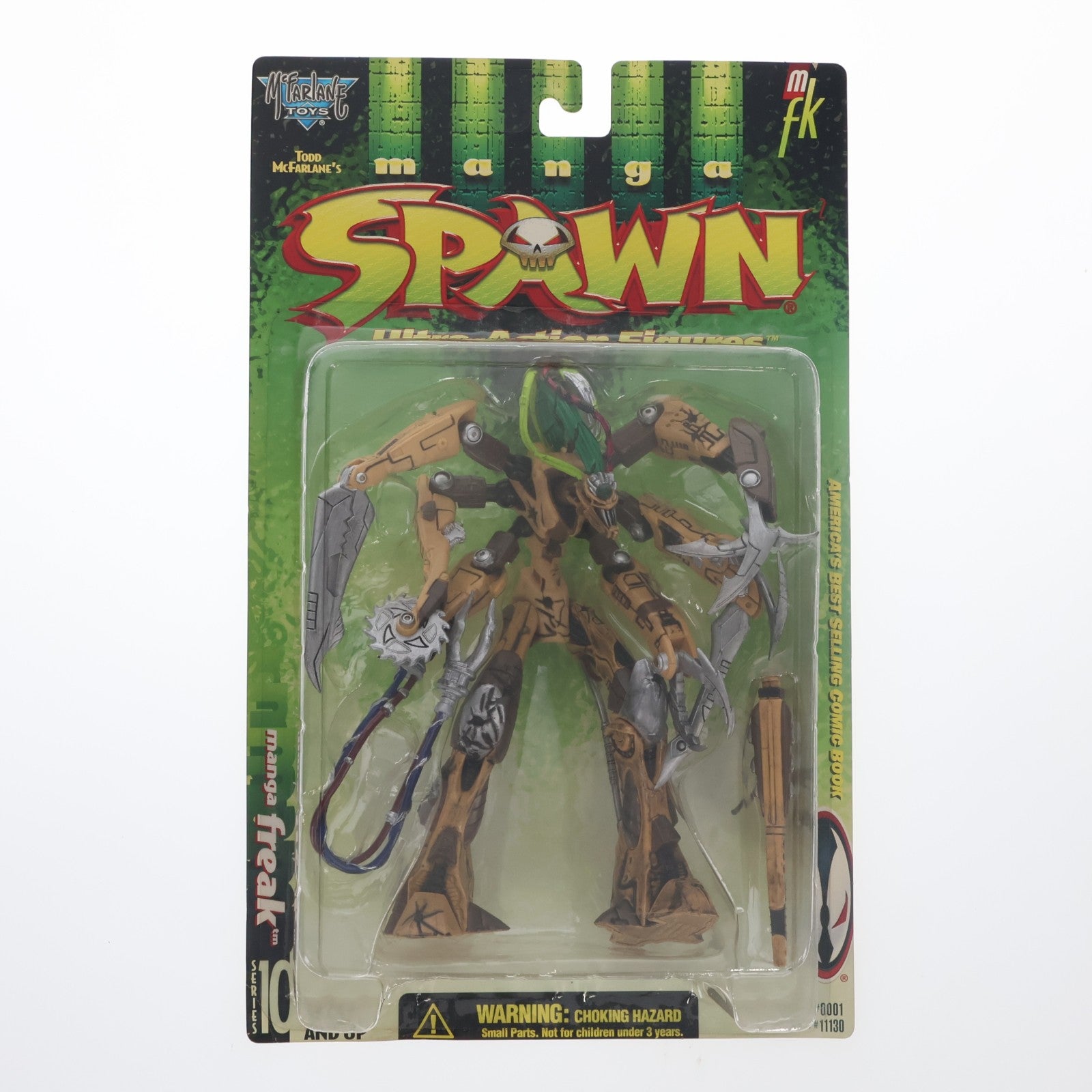 【中古即納】[FIG] ウルトラアクションフィギュア シリーズ10 マンガ・フリーク SPAWN(スポーン) 完成品 可動フィギュア マクファーレン・トイズ/レッズ(19991231)