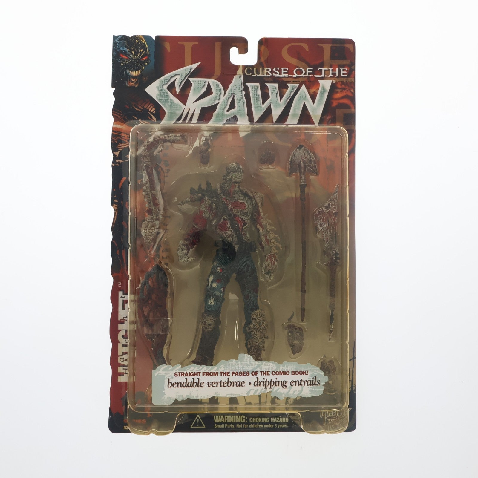 【中古即納】[FIG] スポーン・ウルトラ・アクションフィギュア シリーズ13 CURSE OF THE SPAWN(カース オブ ザ スポーン) ハチェット 完成品 可動フィギュア マクファーレン・トイズ(19991231)