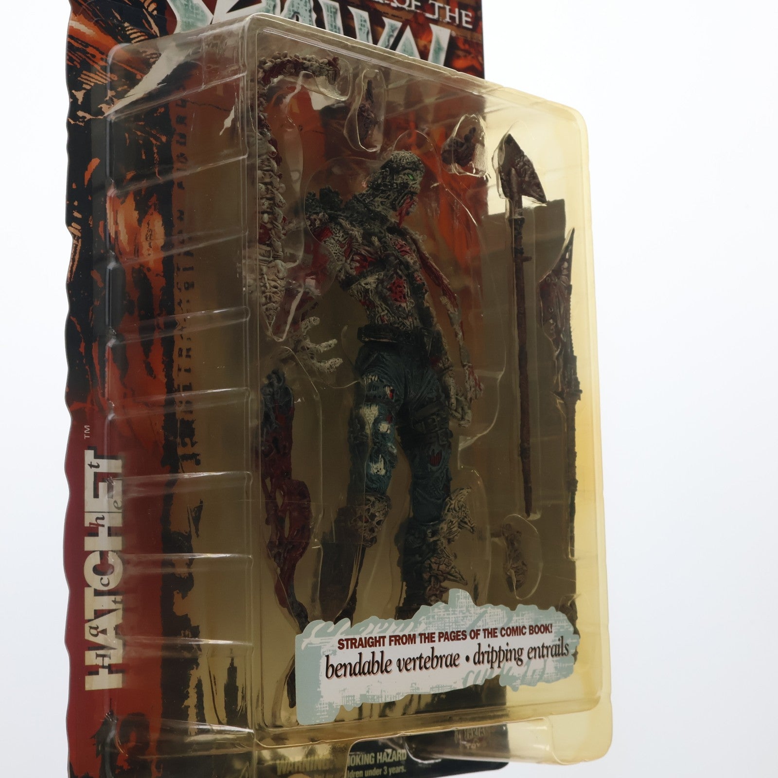【中古即納】[FIG] スポーン・ウルトラ・アクションフィギュア シリーズ13 CURSE OF THE SPAWN(カース オブ ザ スポーン) ハチェット 完成品 可動フィギュア マクファーレン・トイズ(19991231)