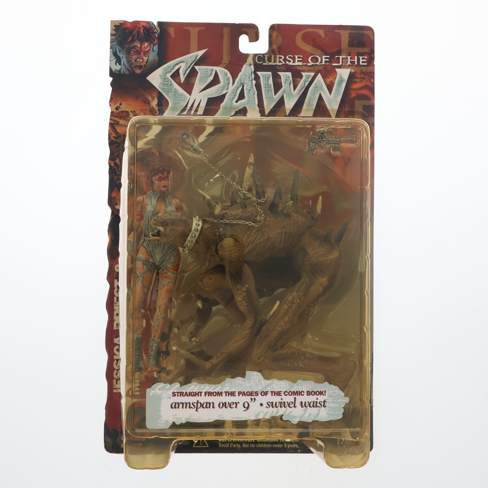 【中古即納】[FIG] スポーン・ウルトラ・アクションフィギュア シリーズ13 CURSE OF THE SPAWN(カース オブ ザ スポーン) ジェシカ・プリースト&ミスター・オバースミス 完成品 可動フィギュア マクファーレン・トイズ(19991231)