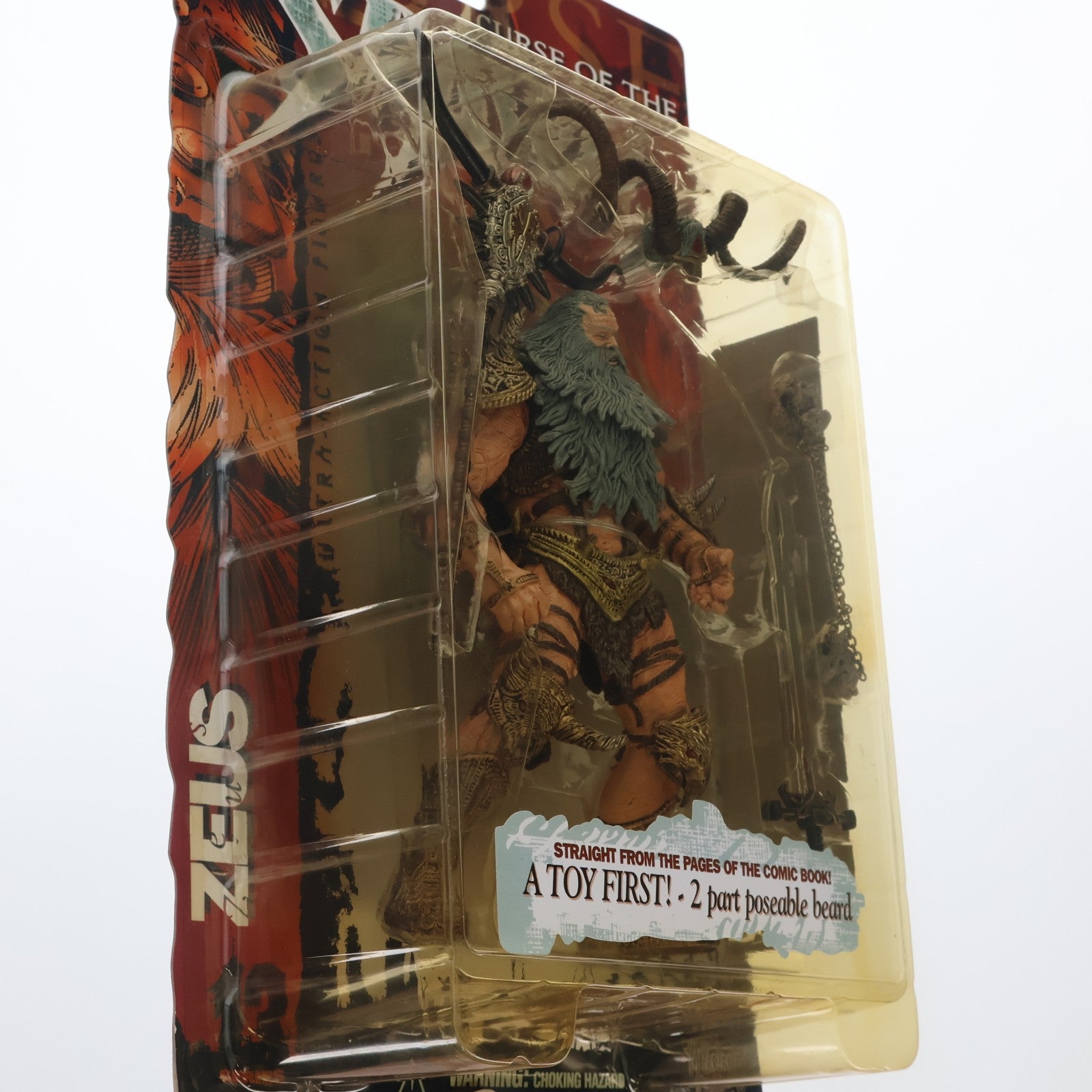 【中古即納】[FIG] スポーン・ウルトラ・アクションフィギュア シリーズ13 CURSE OF THE SPAWN(カース オブ ザ スポーン) ゼウス 完成品 可動フィギュア マクファーレン・トイズ(19991231)