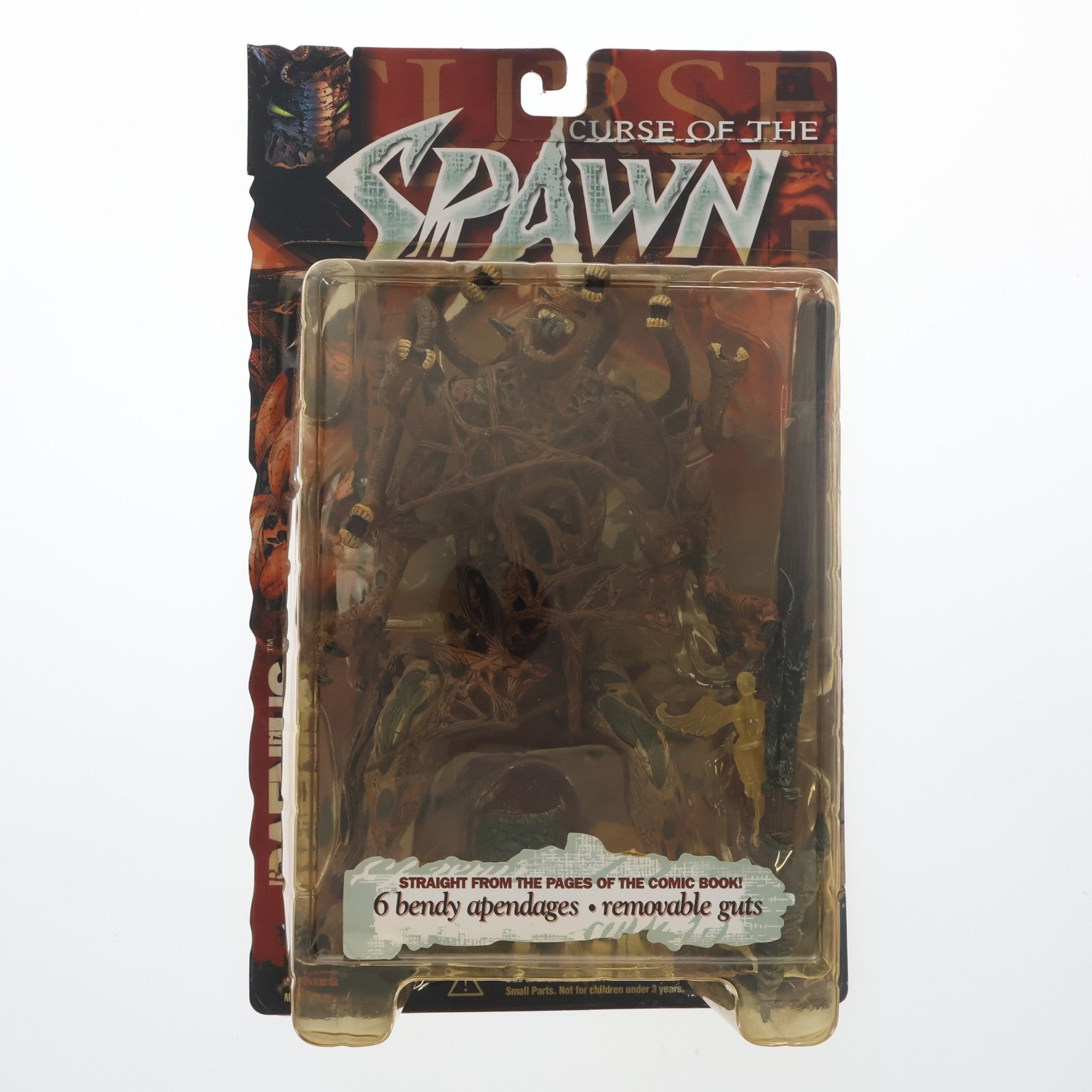 【中古即納】[FIG] スポーン・ウルトラ・アクションフィギュア シリーズ13 CURSE OF THE SPAWN(カース オブ ザ スポーン) ラエニウス 完成品 可動フィギュア マクファーレン・トイズ(19991231)