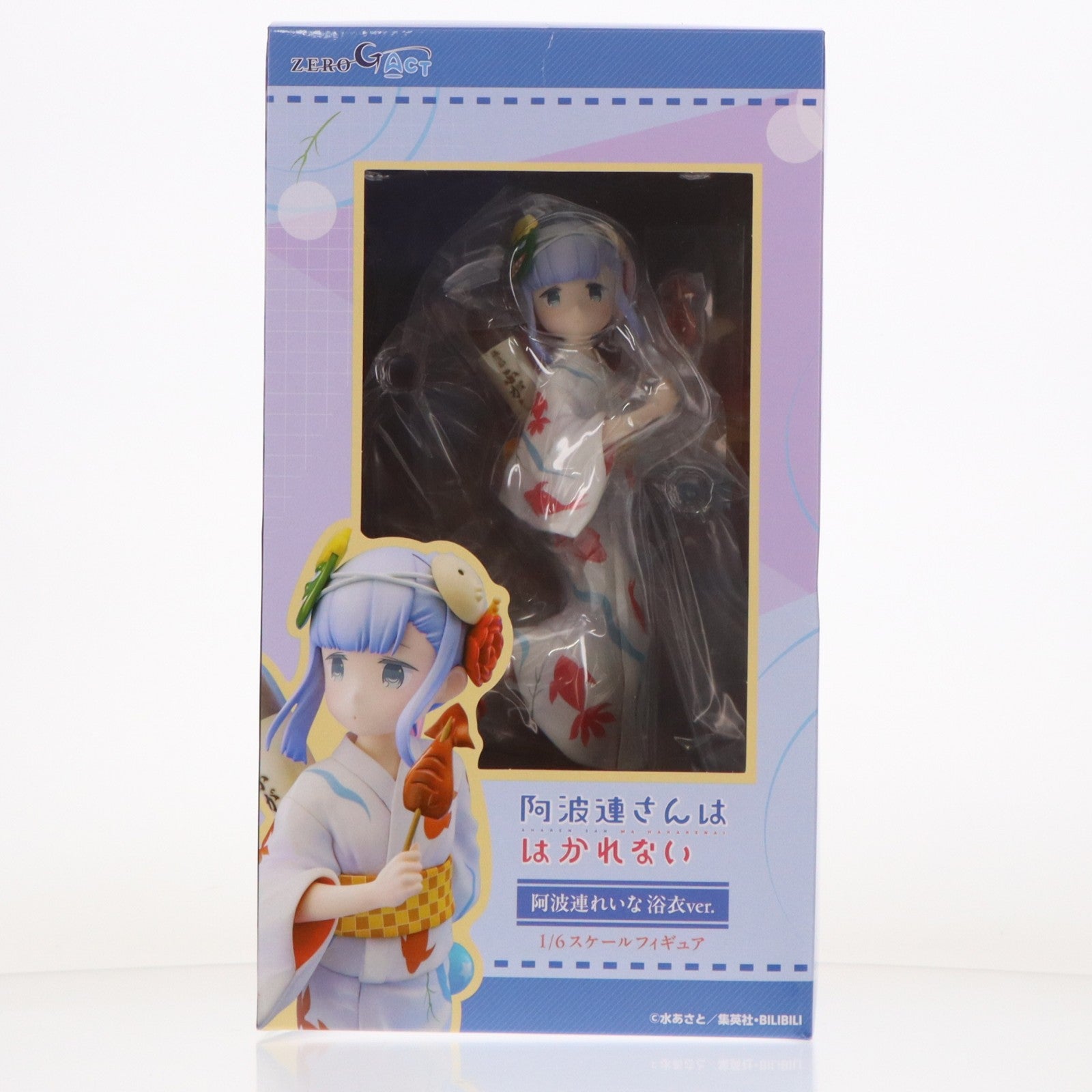 【中古即納】[FIG] 『阿波連さんははかれない』阿波連れいな(浴衣Ver.)(あはれんれいな) 1/6 完成品 フィギュア(Figu-012) ゼロジーアクト(20251231)
