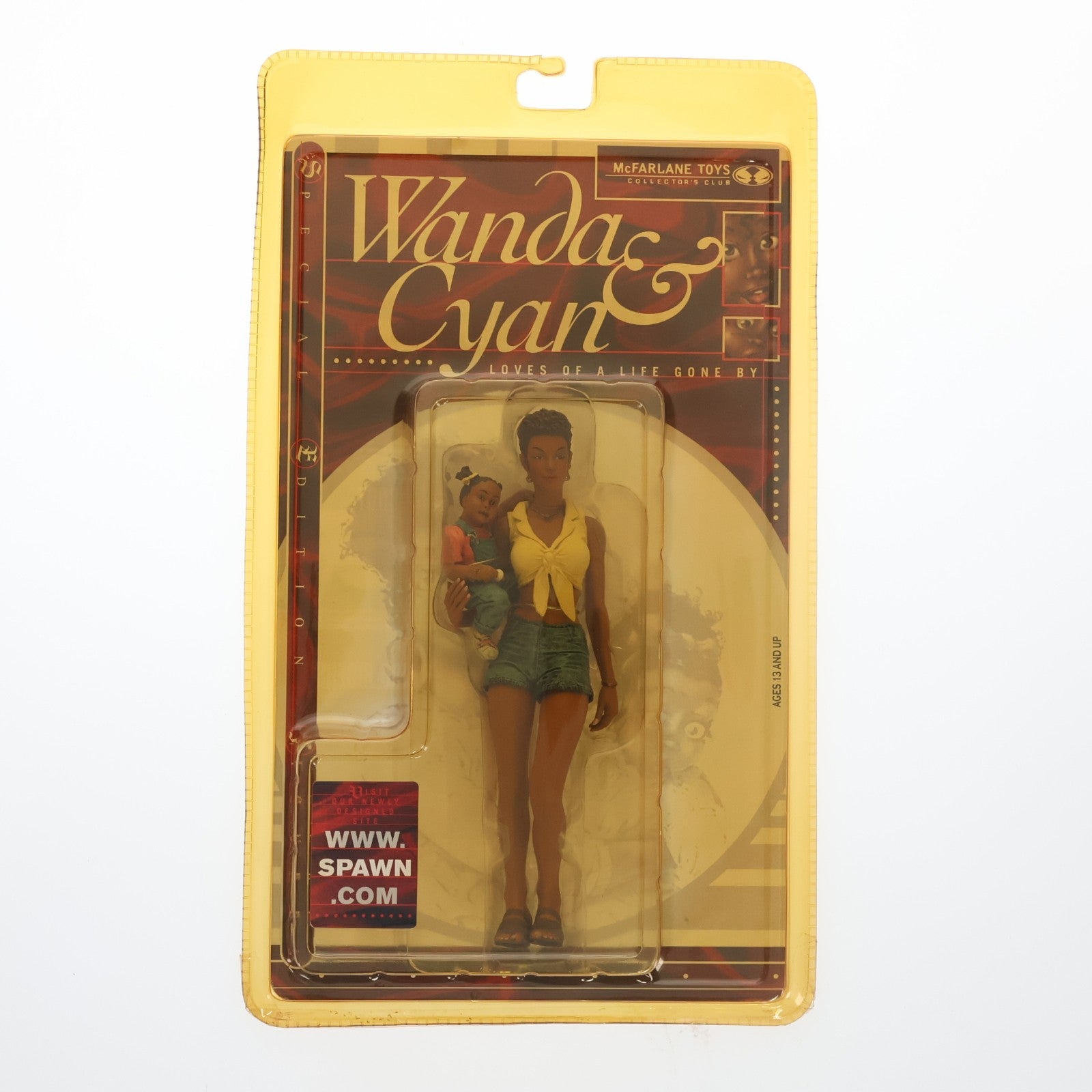 【中古即納】[FIG] コレクターズクラブ限定 WANDA & CYAN(ワンダ&サイアン) スペシャルエディションフィギュア SPAWN(スポーン) 完成品 フィギュア マクファーレン・トイズ(19991231)