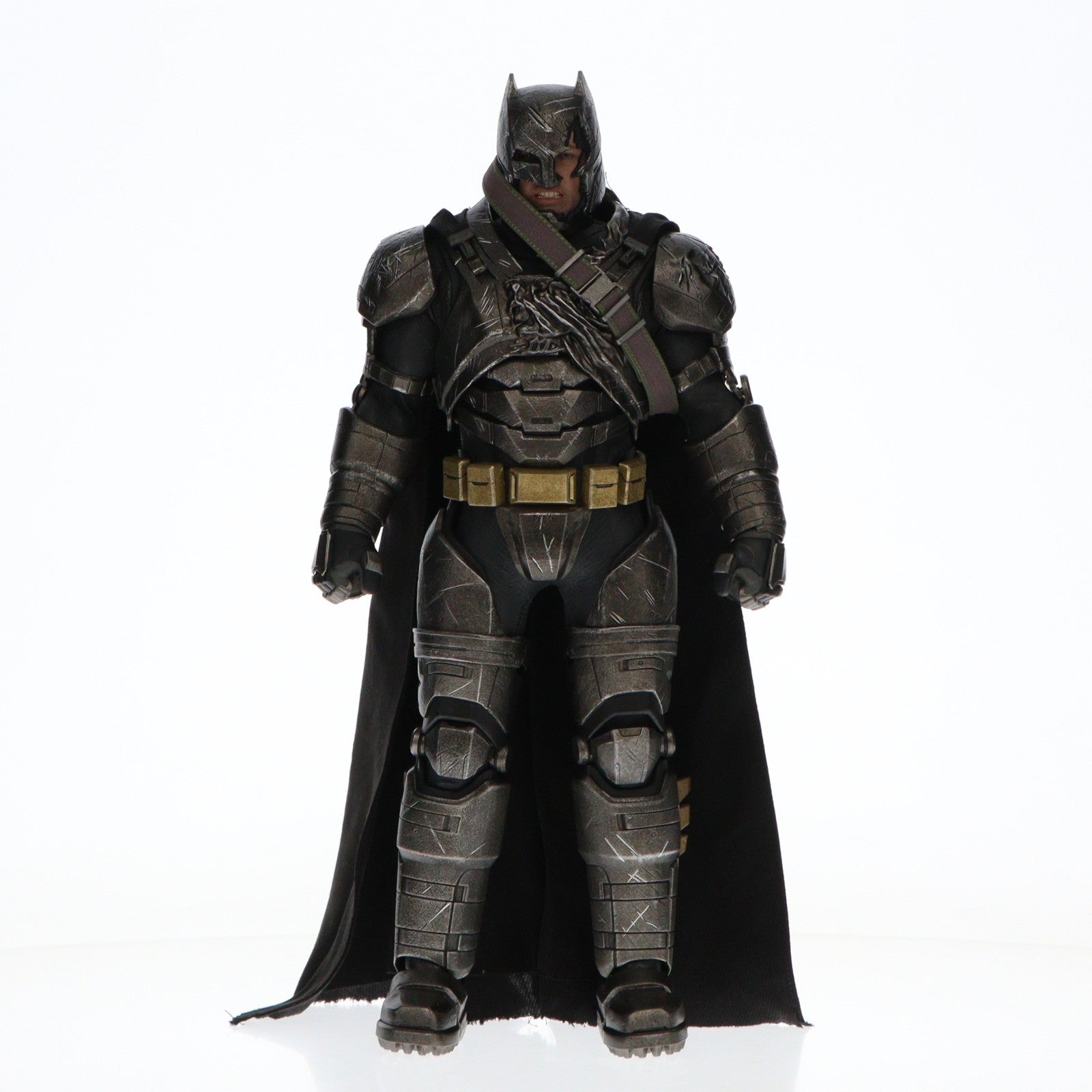【中古即納】[FIG] トイサピエンス限定 ムービー・マスターピース DIECAST アーマード・バットマン(2.0/デラックス版) バットマン vs スーパーマン ジャスティスの誕生 1/6 完成品 可動フィギュア(MM#743D63) ホットトイズ(20260131)