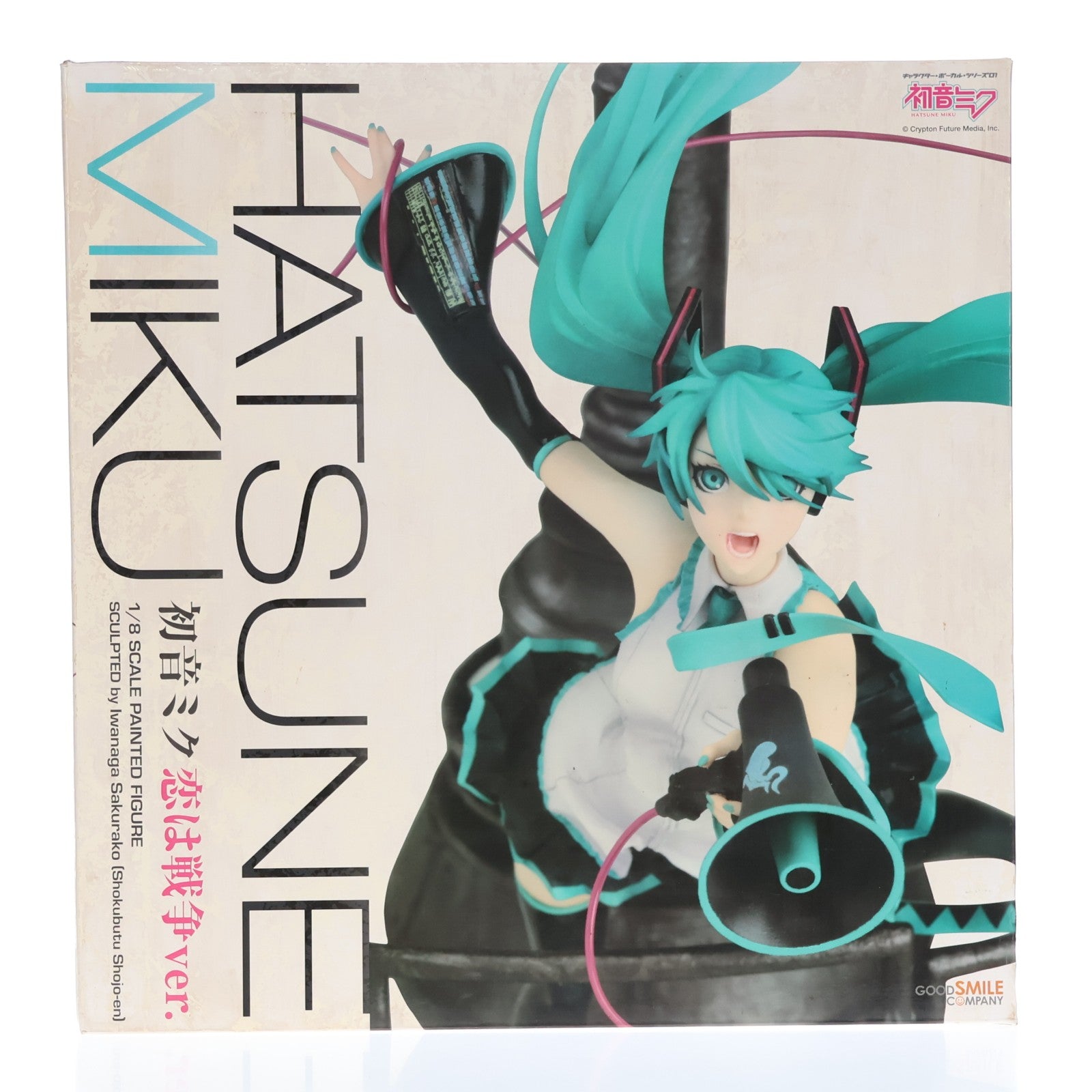 【中古即納】[FIG] 初音ミク 恋は戦争ver. キャラクターボーカルシリーズ01 初音ミク 1/8 完成品 フィギュア グッドスマイルカンパニー(20120201)