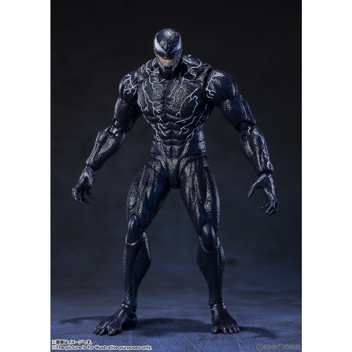 【中古即納】[FIG] S.H.Figuarts(フィギュアーツ) ヴェノム(ヴェノム:レット・ゼア・ビー・カーネイジ) 完成品 可動フィギュア バンダイスピリッツ(20221224)