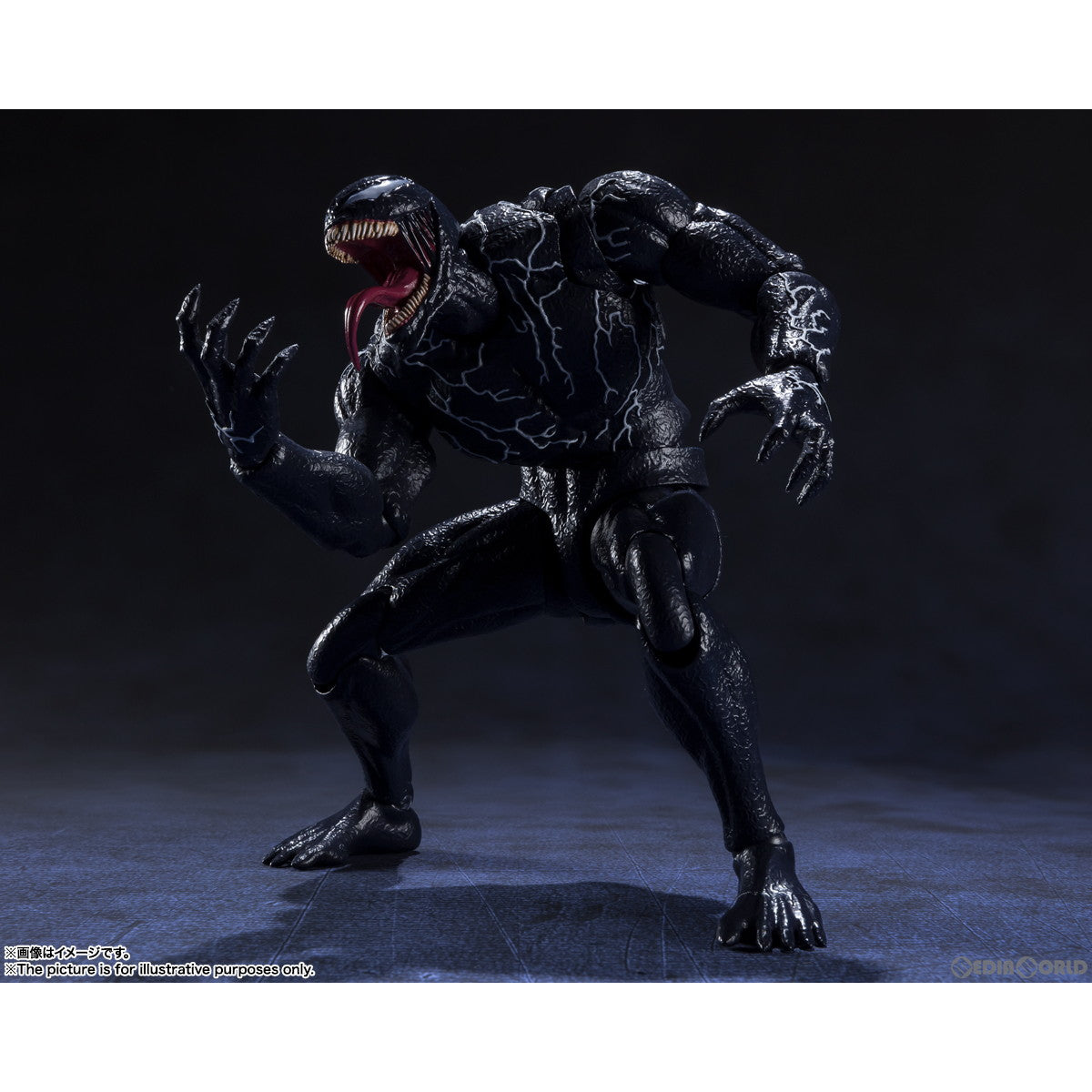 【中古即納】[FIG] S.H.Figuarts(フィギュアーツ) ヴェノム(ヴェノム:レット・ゼア・ビー・カーネイジ) 完成品 可動フィギュア バンダイスピリッツ(20221224)