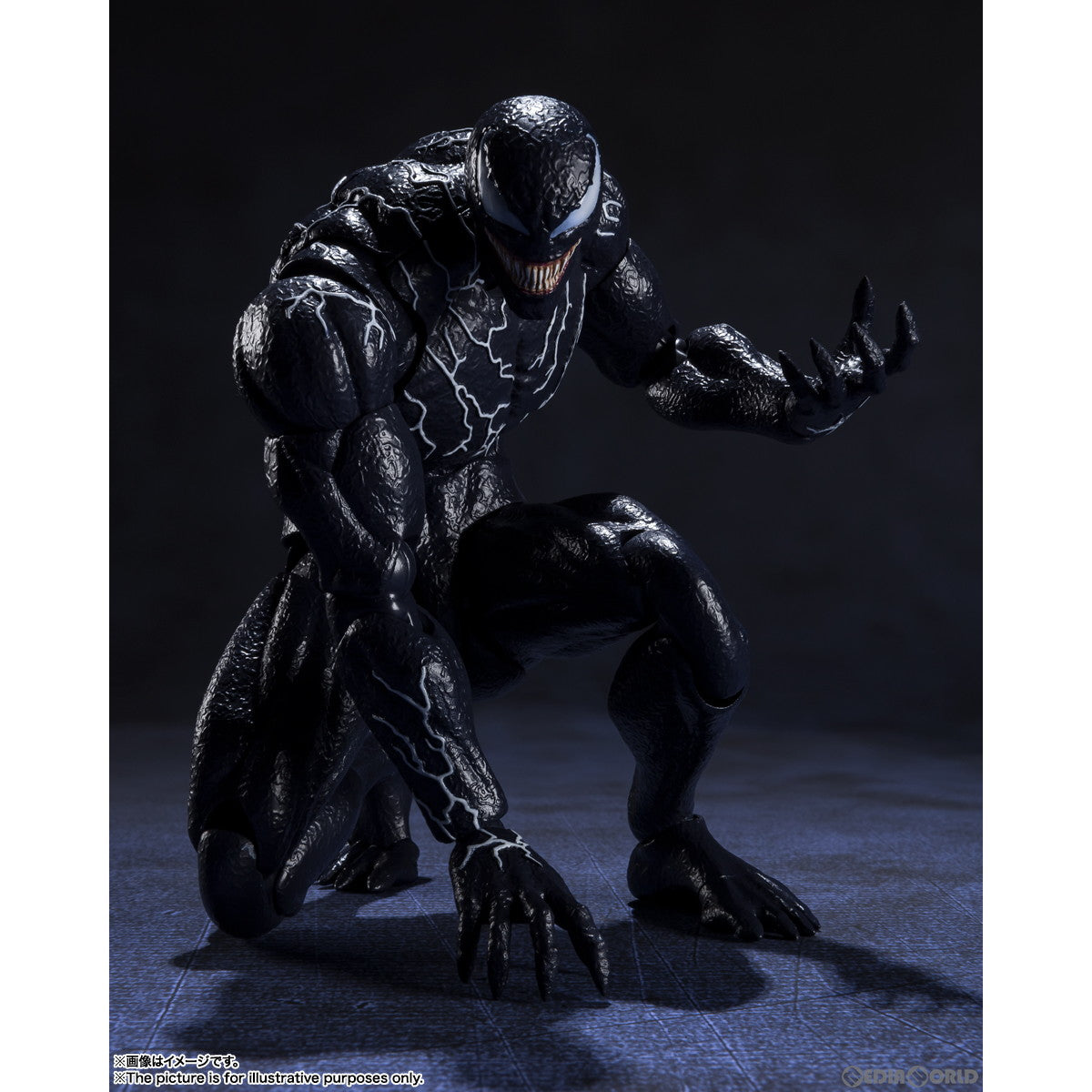 【中古即納】[FIG] S.H.Figuarts(フィギュアーツ) ヴェノム(ヴェノム:レット・ゼア・ビー・カーネイジ) 完成品 可動フィギュア バンダイスピリッツ(20221224)