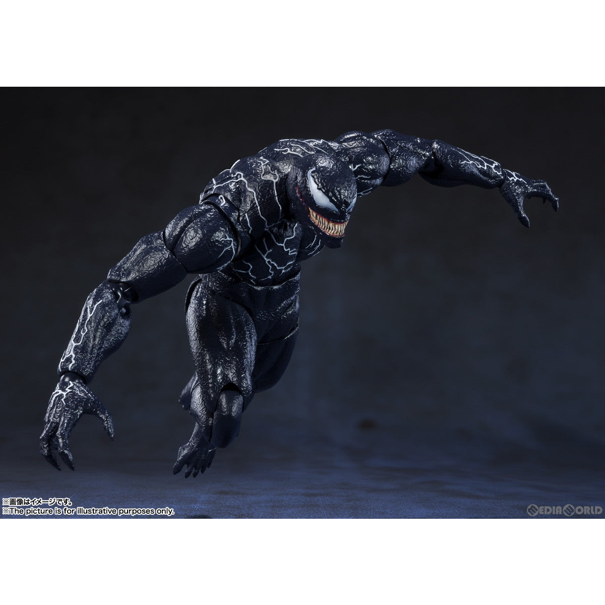 【中古即納】[FIG] S.H.Figuarts(フィギュアーツ) ヴェノム(ヴェノム:レット・ゼア・ビー・カーネイジ) 完成品 可動フィギュア バンダイスピリッツ(20221224)