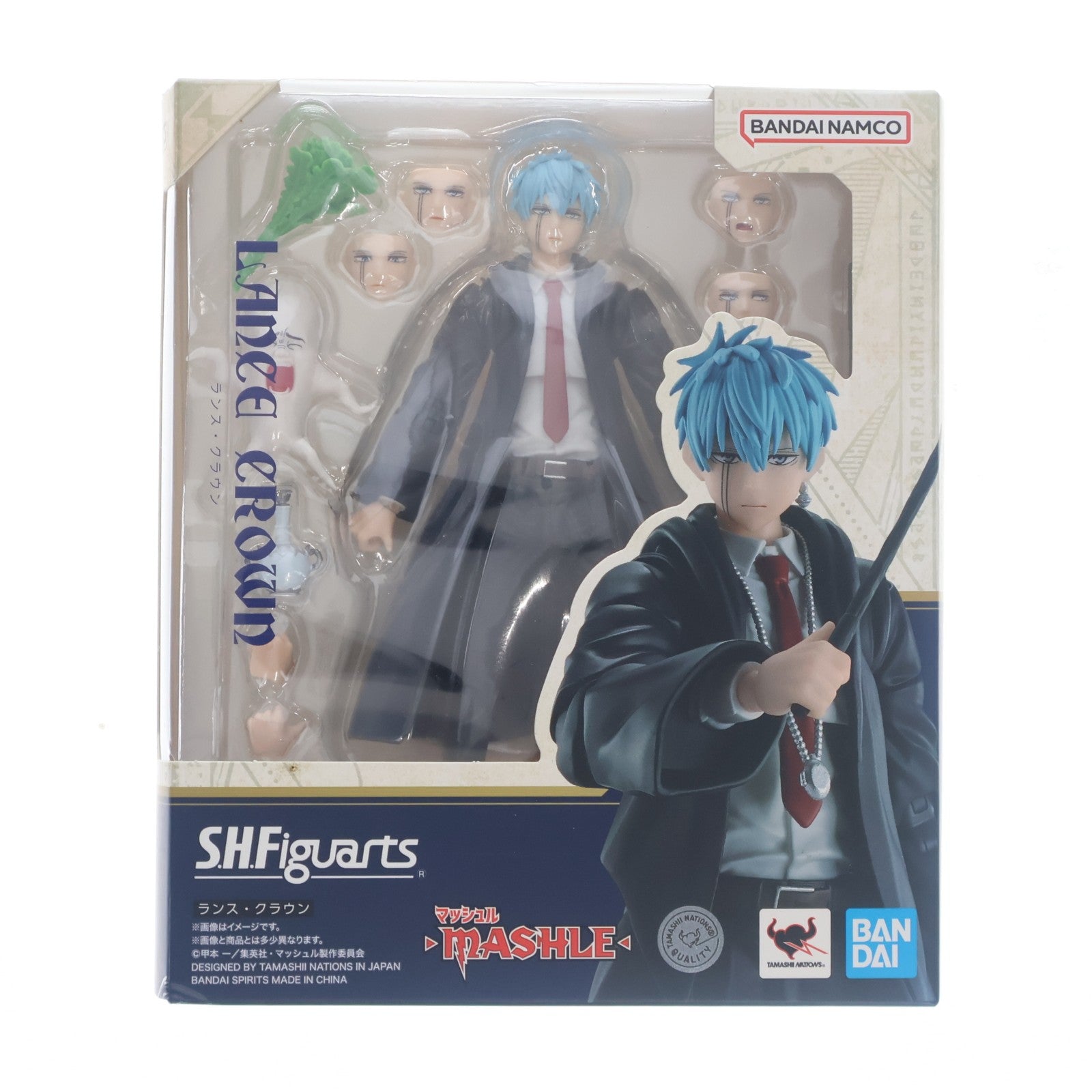 【中古即納】[FIG] S.H.Figuarts(フィギュアーツ) ランス・クラウン マッシュル-MASHLE- 完成品 可動フィギュア バンダイスピリッツ(20231123)
