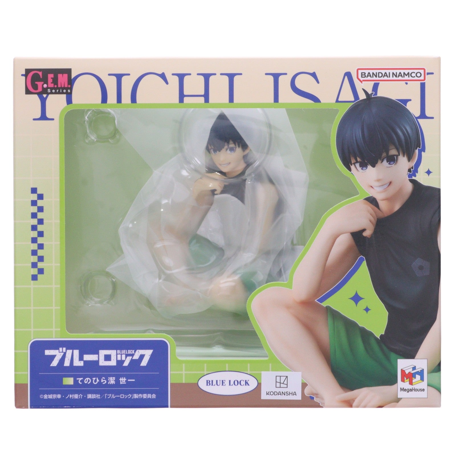 【中古即納】[FIG] G.E.M.シリーズ てのひら潔世一(いさぎよいち) ブルーロック 完成品 フィギュア メガハウス(20250930)