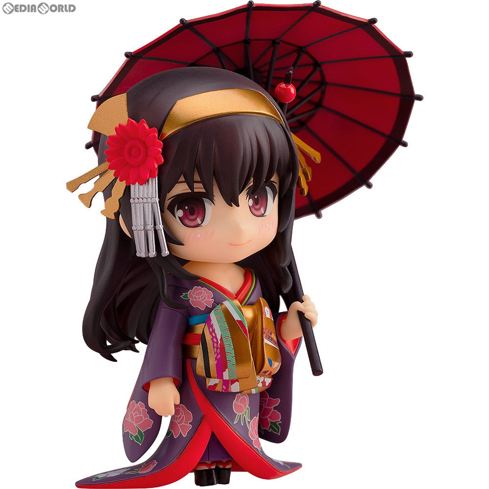 【中古即納】[FIG] ねんどろいど 1161 霞ヶ丘詩羽(かすみがおかうたは) 和服Ver. 冴えない彼女の育てかた Fine 完成品 可動フィギュア グッドスマイルカンパニー(20200111)