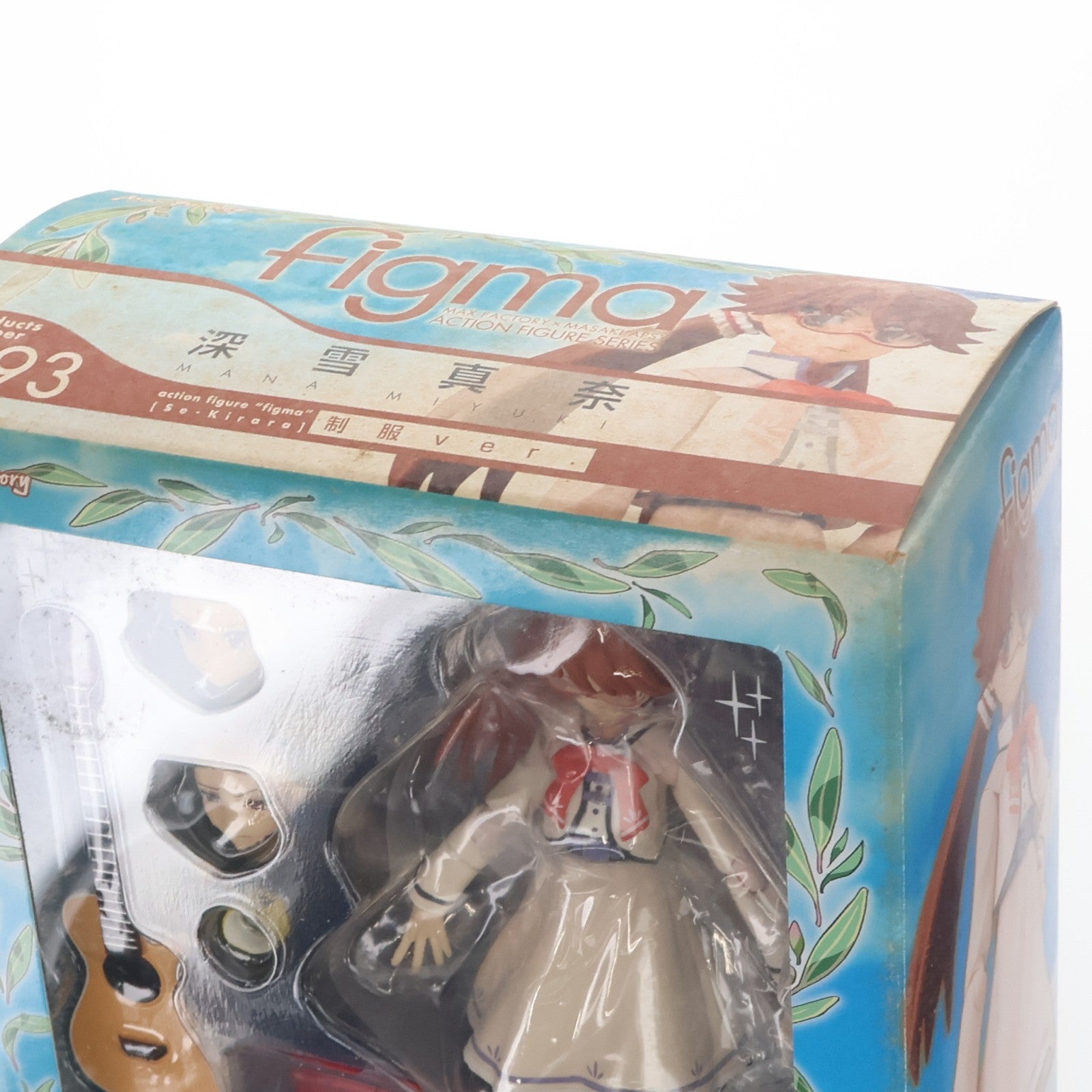 【中古即納】[FIG] figma(フィグマ) 093 深雪真奈(みゆきまな) 制服ver. se・きらら 完成品 可動フィギュア マックスファクトリー(20101224)