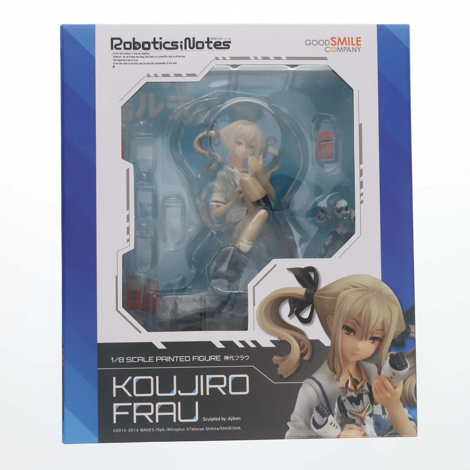 【中古即納】[FIG] 神代フラウ(こうじろふらう) ロボティクス・ノーツ 1/8 完成品 フィギュア グッドスマイルカンパニー(20140913)