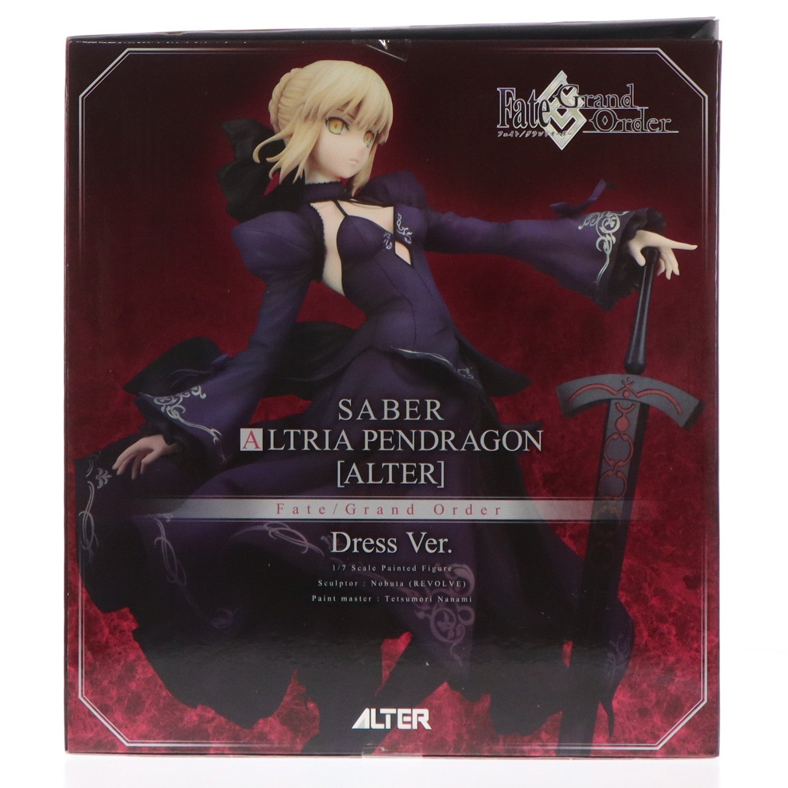 【中古即納】[FIG] セイバー/アルトリア・ペンドラゴン[オルタ] ドレスVer. Fate/Grand Order(フェイト/グランドオーダー) 1/7 完成品 フィギュア アルター(20210731)