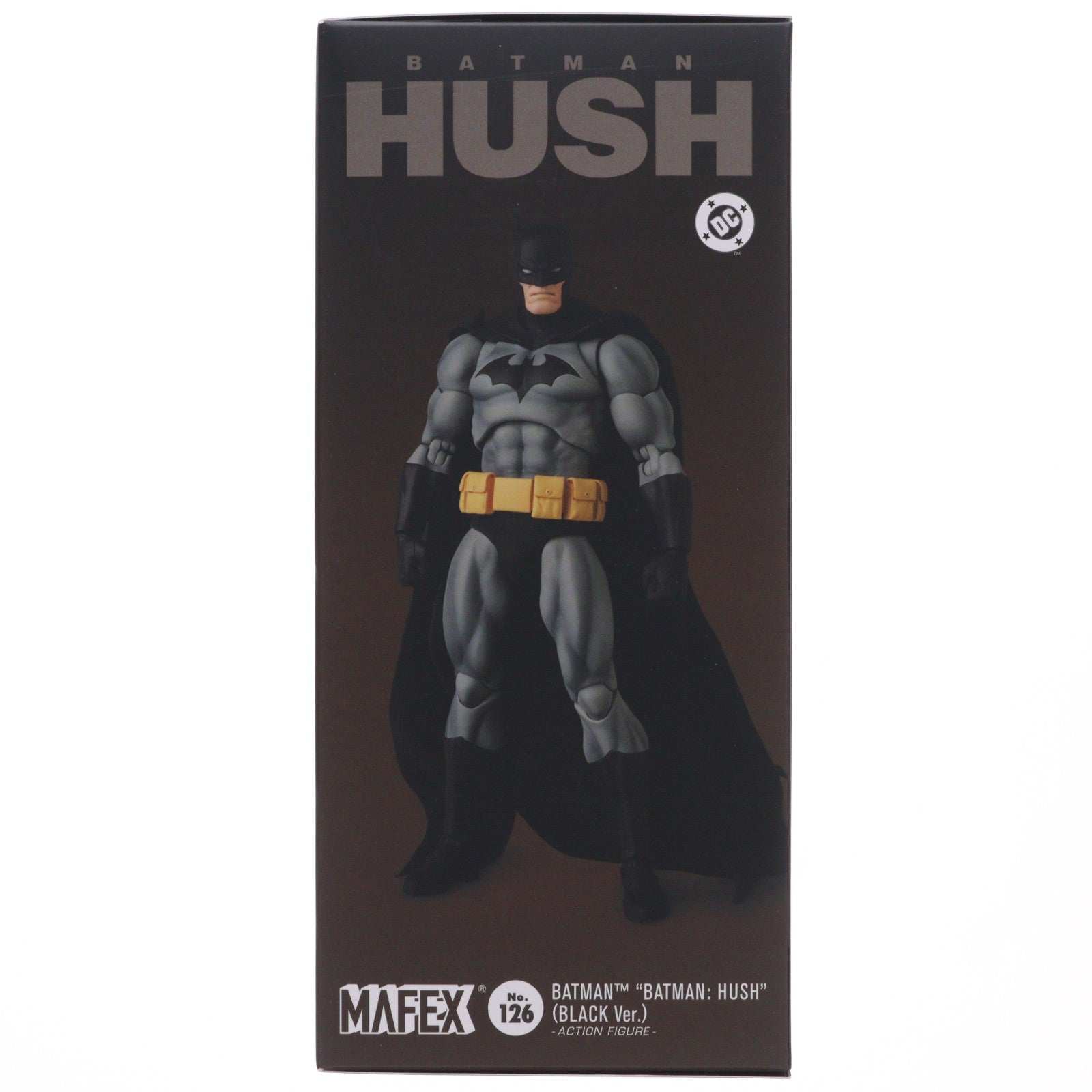 【中古即納】[FIG] (再販) マフェックス No.126 MAFEX BATMAN HUSH BLACK Ver.(バットマン ハッシュ ブラックver) 完成品 可動フィギュア メディコム・トイ(20251221)