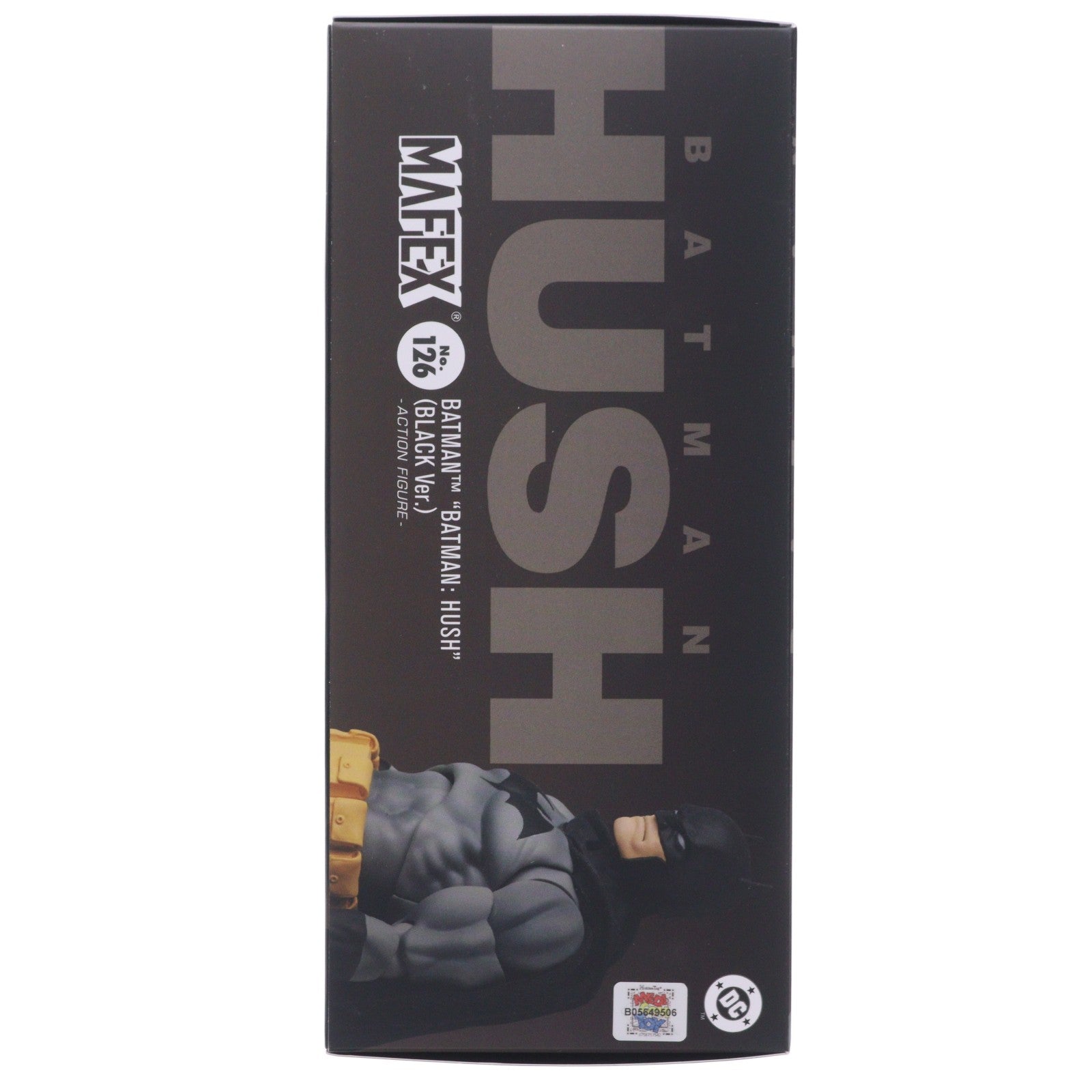 【中古即納】[FIG] (再販) マフェックス No.126 MAFEX BATMAN HUSH BLACK Ver.(バットマン ハッシュ ブラックver) 完成品 可動フィギュア メディコム・トイ(20251221)