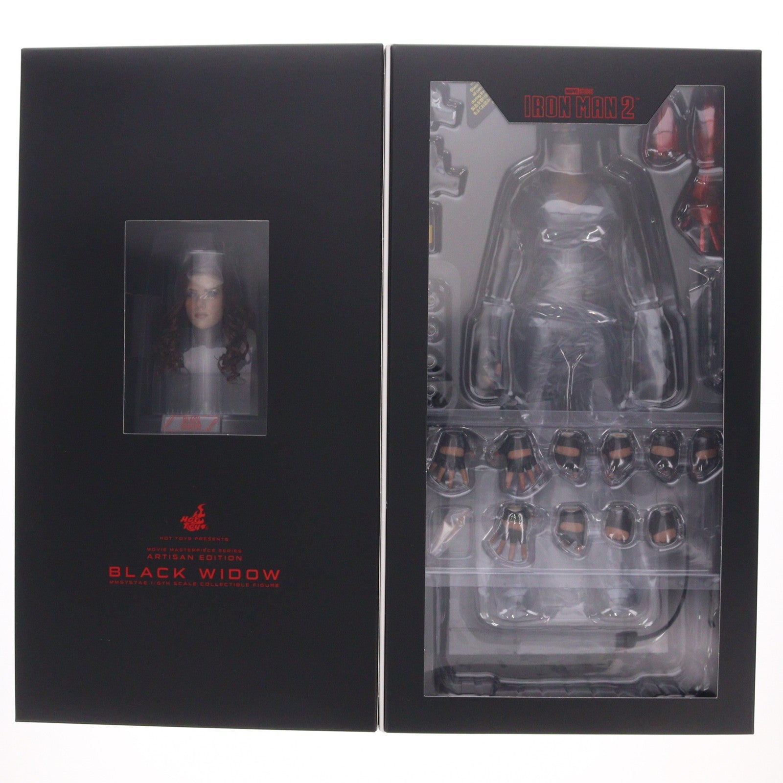 【中古即納】[FIG] トイサピエンス限定 ムービー・マスターピース アルチザン ブラック・ウィドウ[ボーナスアクセサリー付き] アイアンマン2 1/6 完成品 可動フィギュア(MM#757AEB) ホットトイズ(20250930)