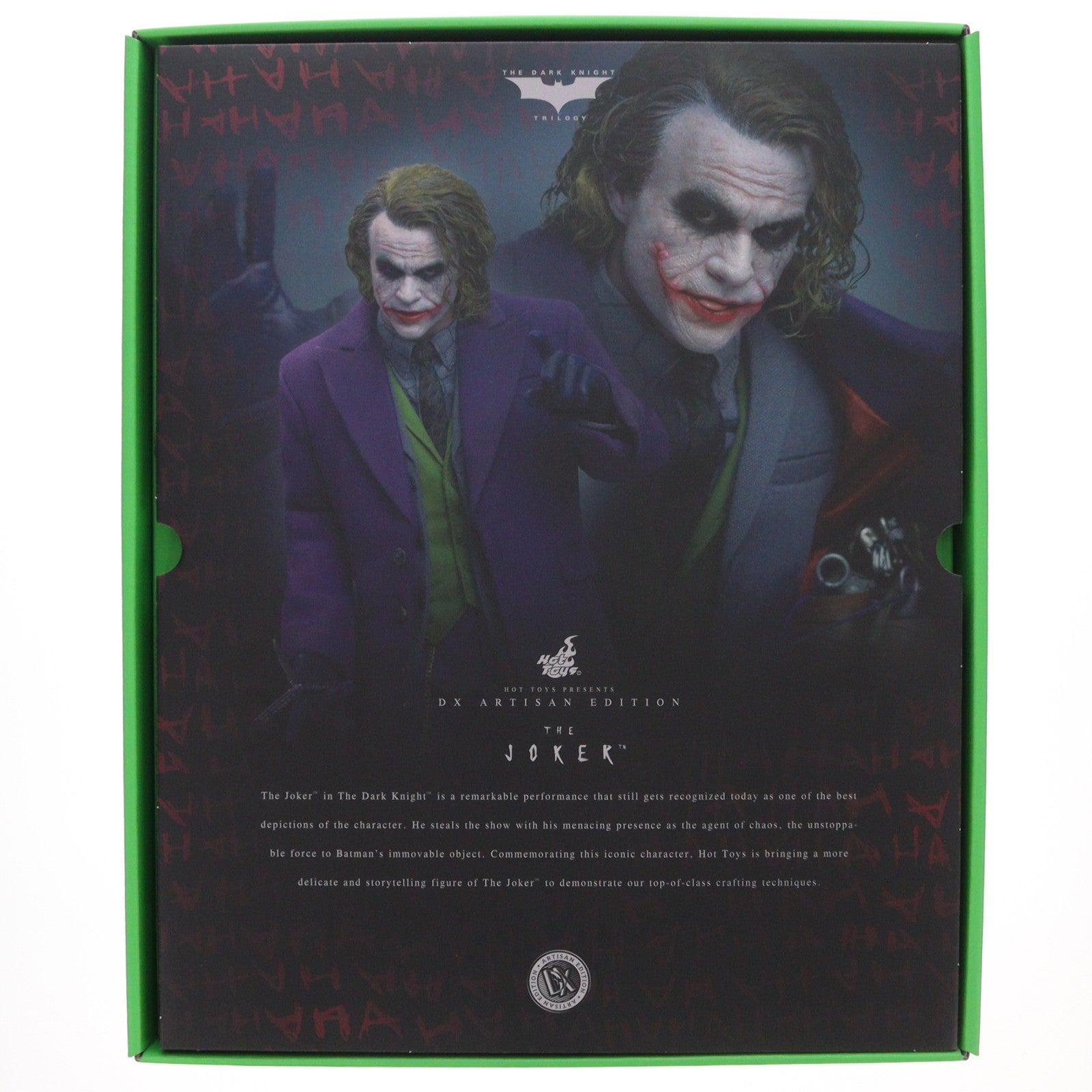 【中古即納】[FIG] トイサピエンス限定 ムービー・マスターピース DX アルチザン ジョーカー ダークナイト・トリロジー 1/6 完成品 可動フィギュア(DX-#33AE) ホットトイズ(20241231)